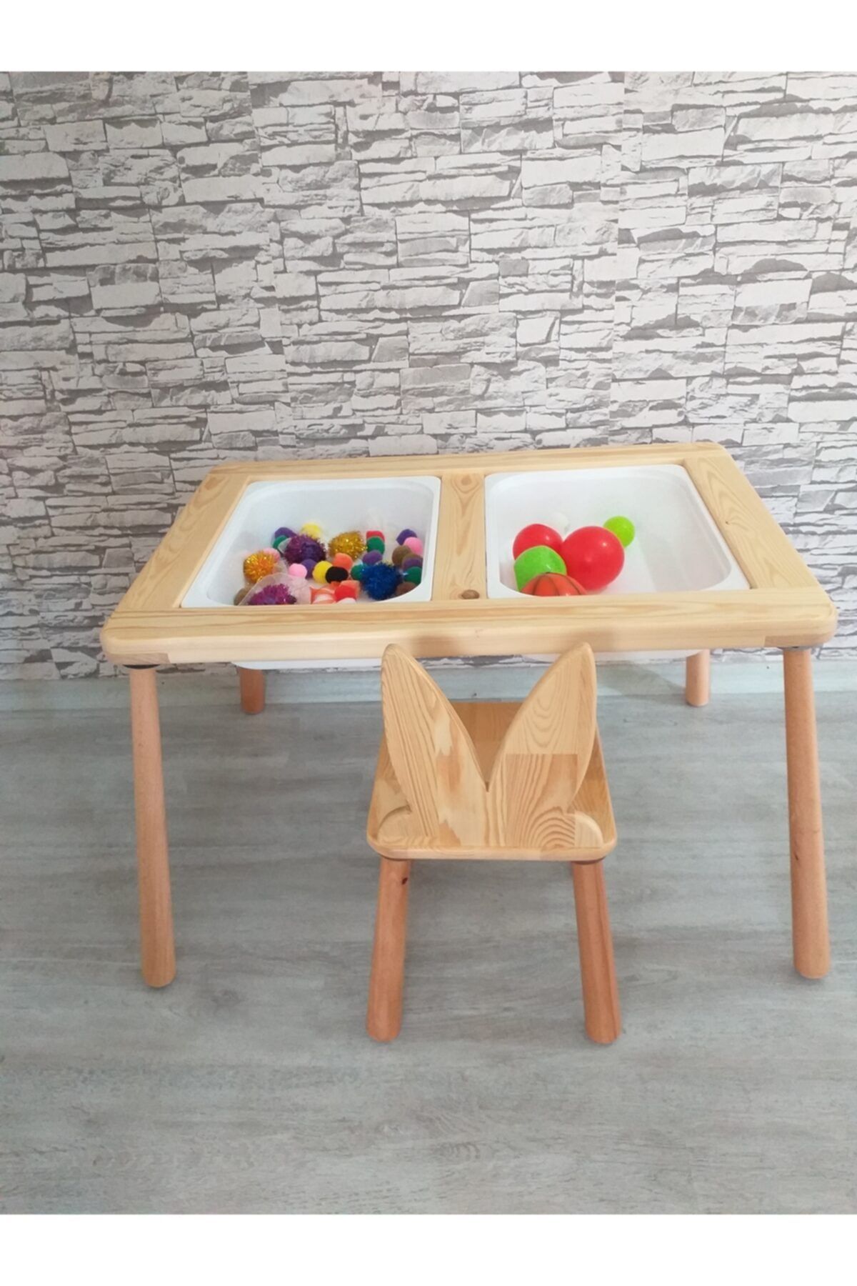 Montessori Aktivite Masası