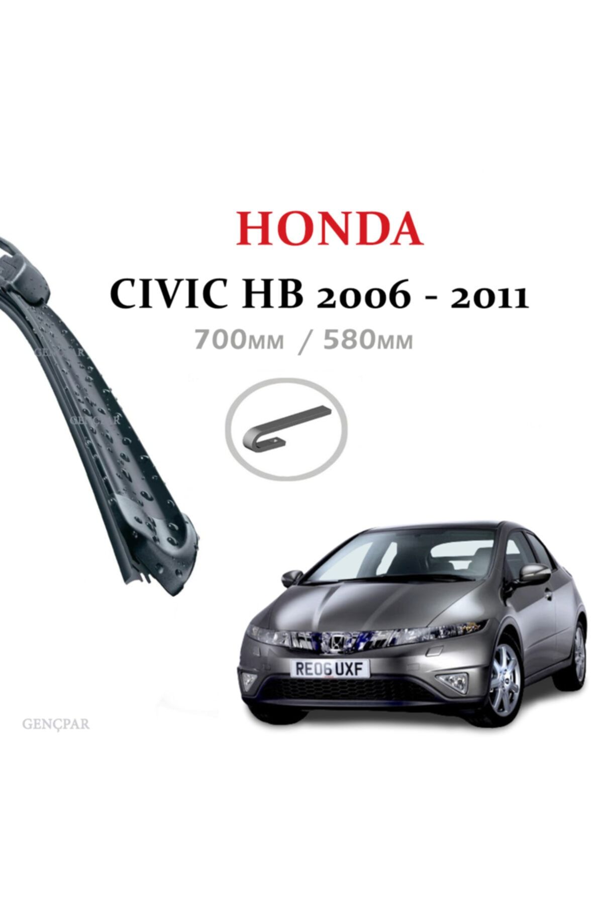 Forza Honda Cıvıc Hb Silecek Takımı (2006-2011)