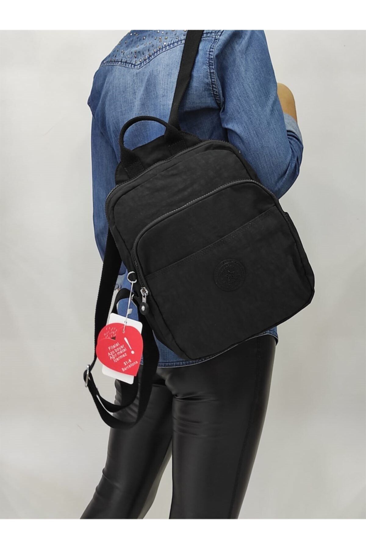 Smart Bags Kadın Siyah Sırt Çantası
