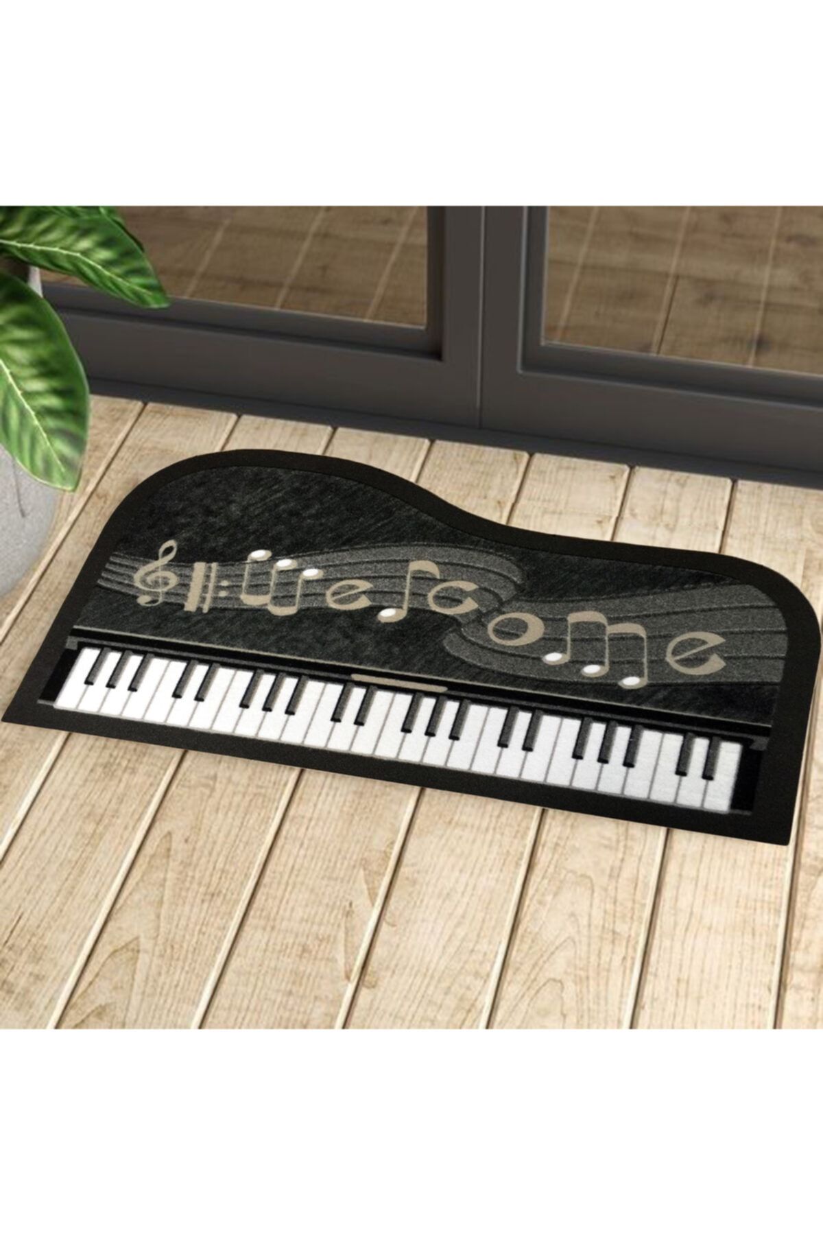 Giz Home 40x68 Italyan Sempatik Kapi Paspasi Piano Forte