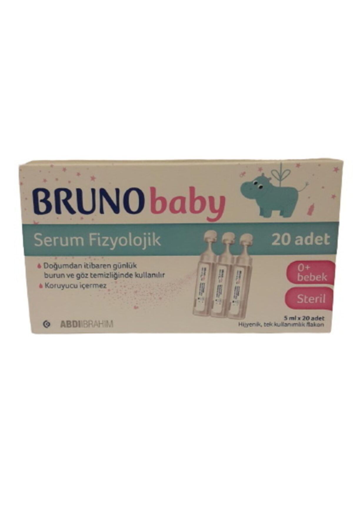 Bruno Baby Serum Fizyolojik Damla 5 ml  X 20 Adet