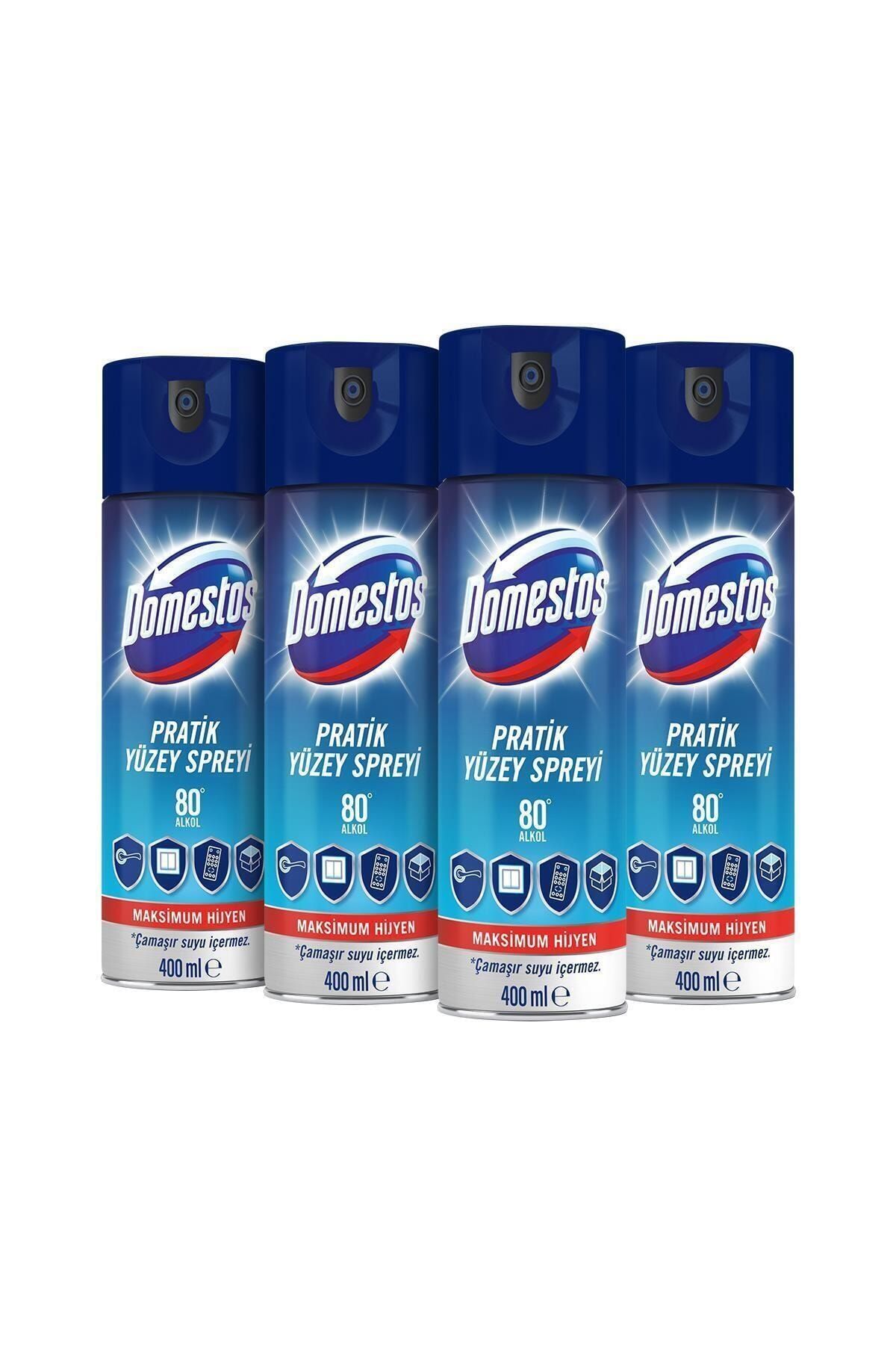 Domestos Pratik Yüzey Spreyi 4x400ml