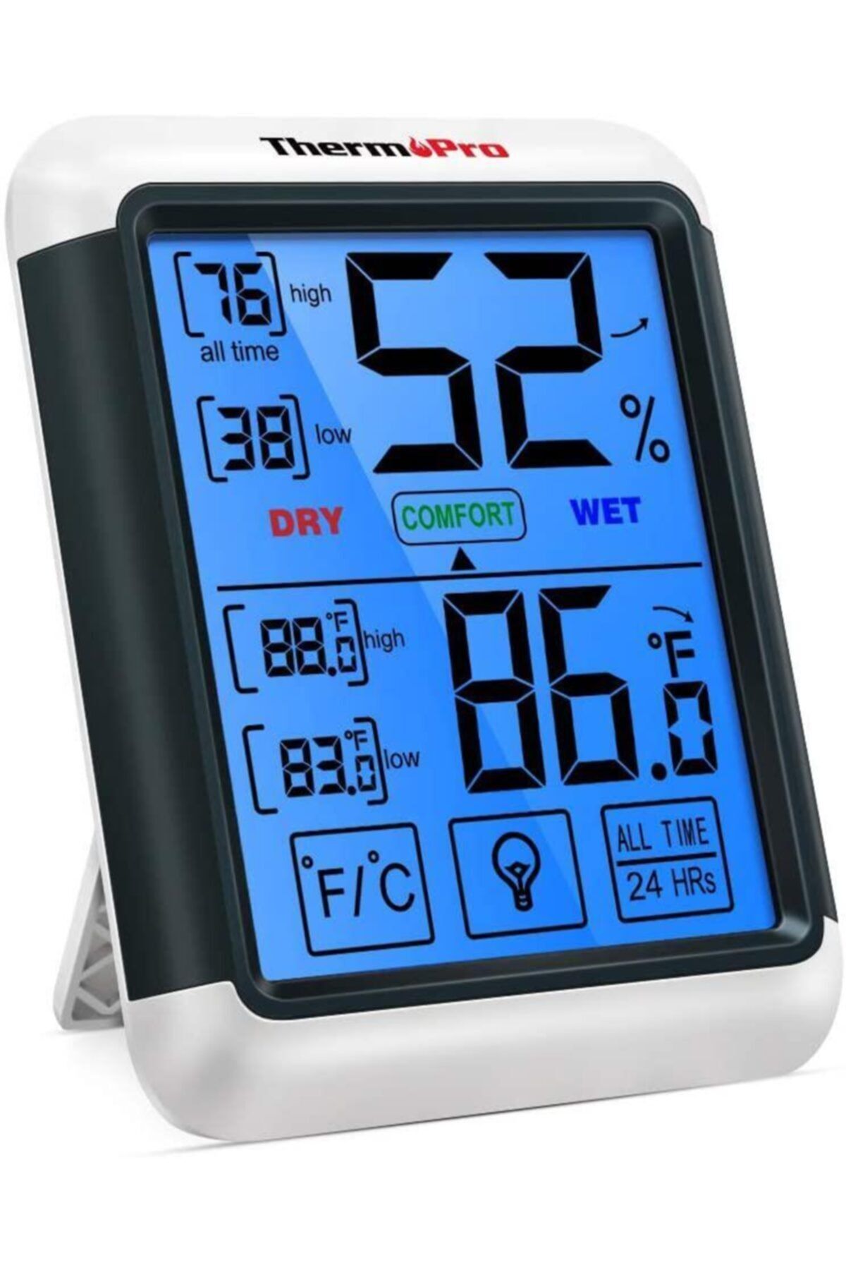 ThermoPro Tp55 Termometre Iç Mekan Dijital Isı Ve Nem Ölçer