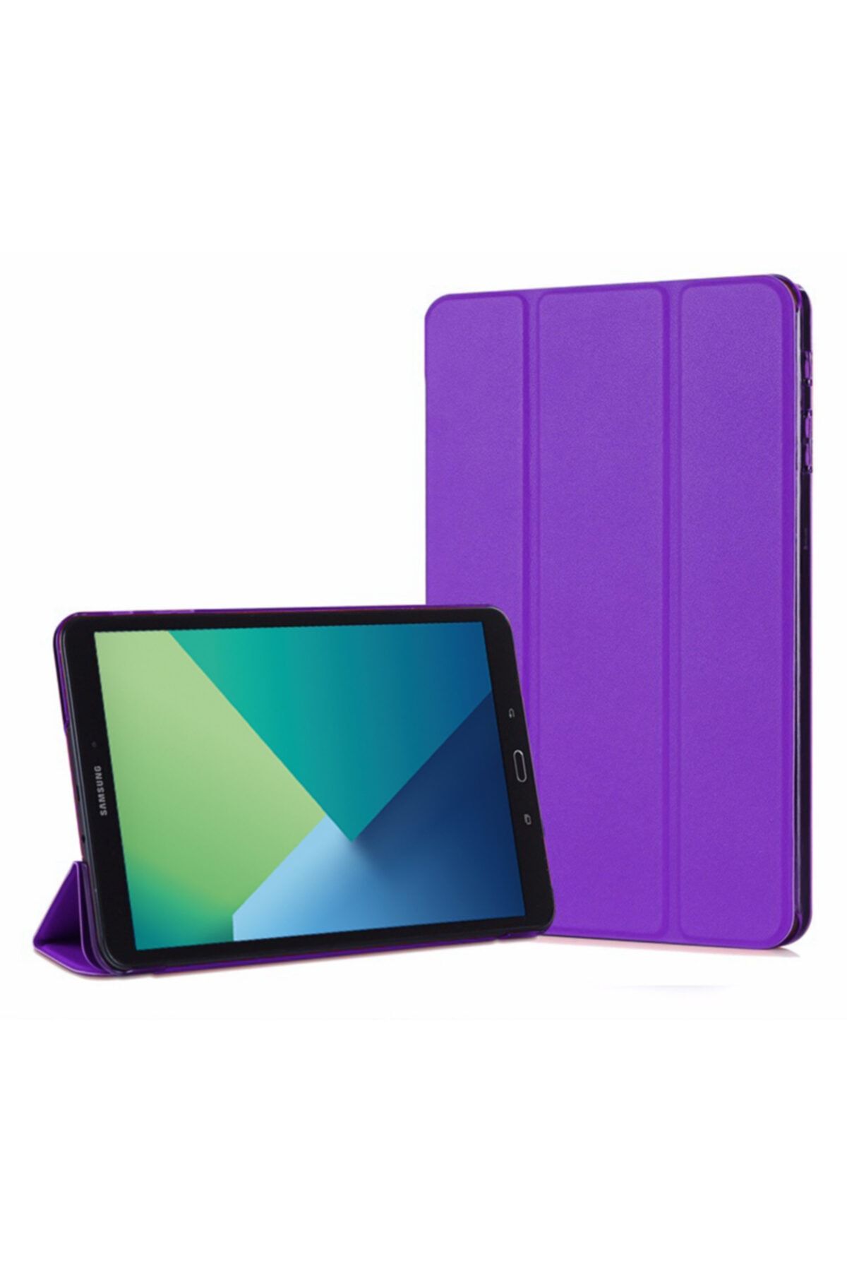 Microsonic Galaxy Tab A 10.1'' P580 Smart Case Ve Arka Kılıf, Microsonic Mor