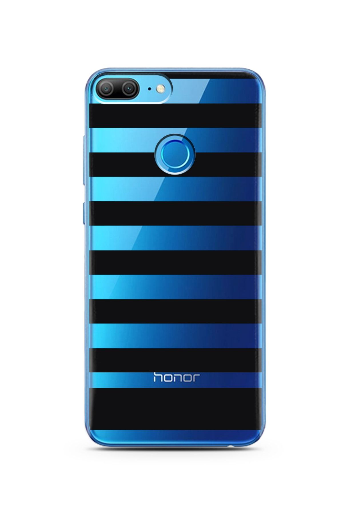 Spoyi Çizgi Tasarımlı Süper Şeffaf Silikon Telefon Kılıfı Huawei Honor 9 Lite