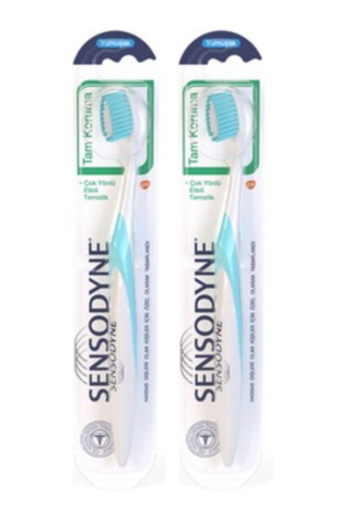 Sensodyne Tam Koruma Yumuşak Diş Fırçası - Çok Yönlü Etkili Temizlik X 2 Adet