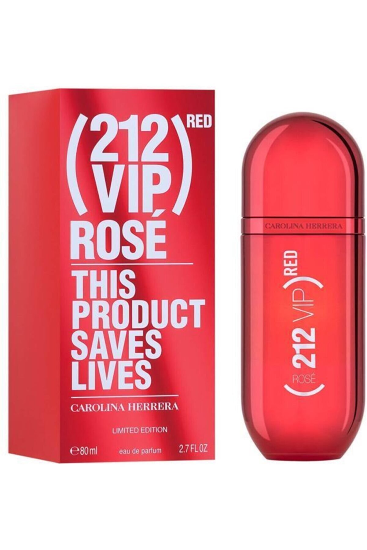 Carolina Herrera 212 Vıp Rose Red Edp 80 ml Kadın Parfüm 8411061970959