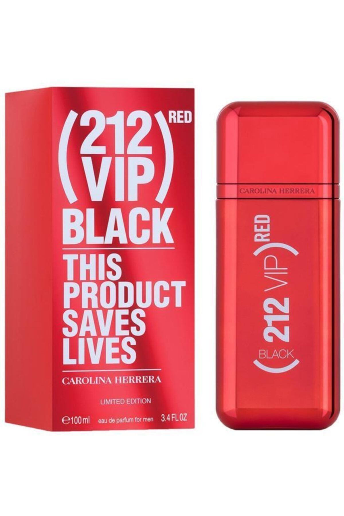 Carolina Herrera 212 Vıp Black Red Edp 100 ml Erkek Parfüm 8411061970935