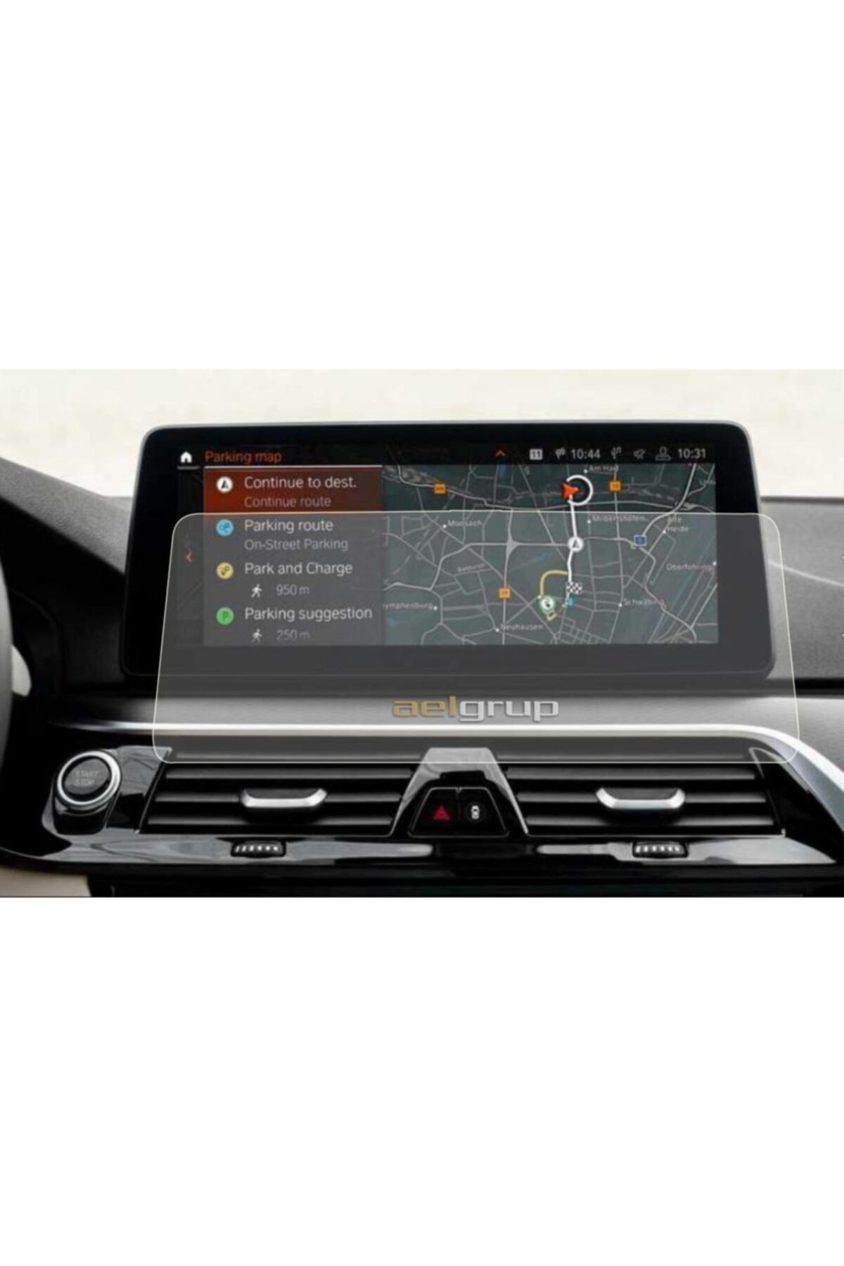 ael-tech Bmw 5 Serisi Special Edition 12.3 Inç Navigasyon Ekran Koruyucu