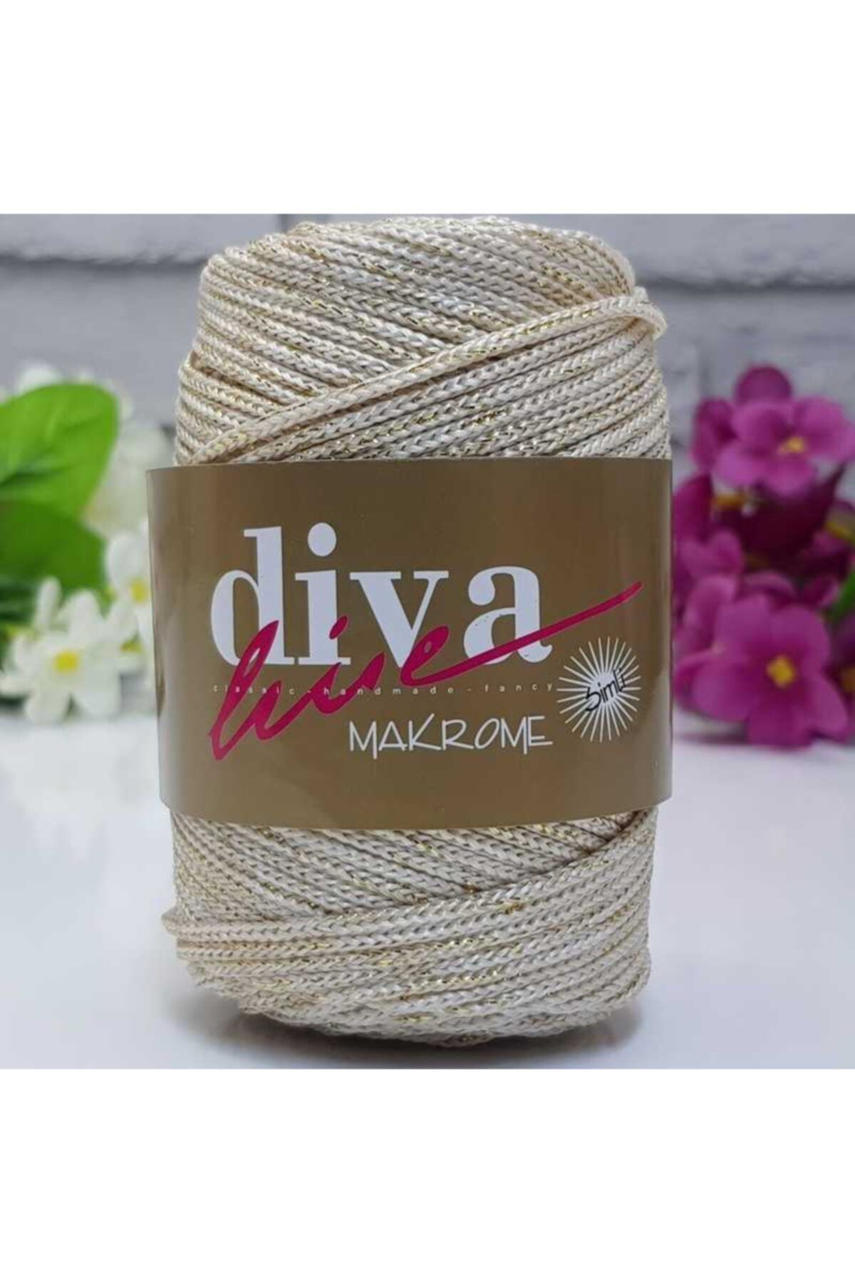 Diva İplik Diva Makrome Ipi Simli 17a