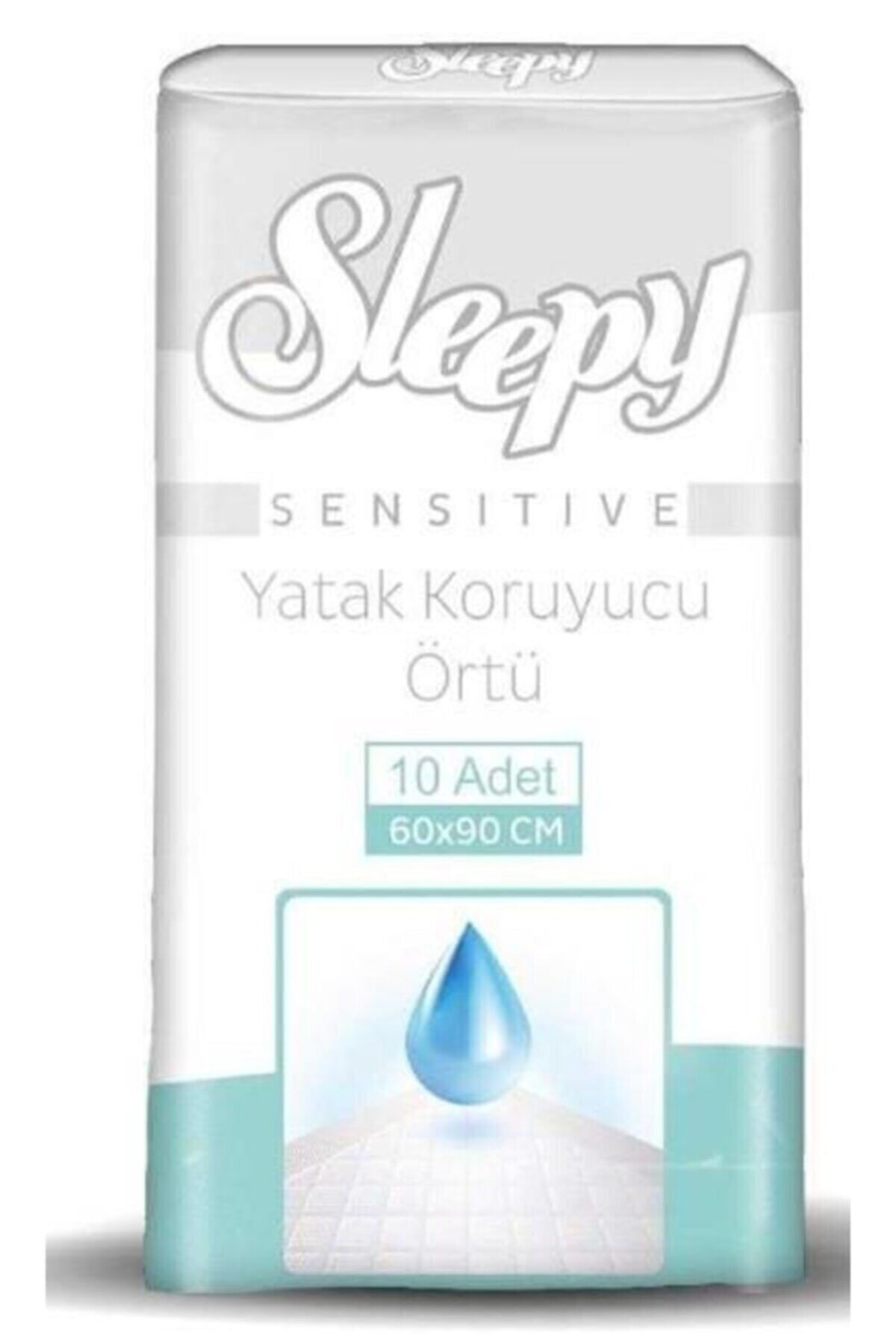 Sleepy Sensitive Hasta Yatak Koruyucu Örtü 60x90 10 Adet