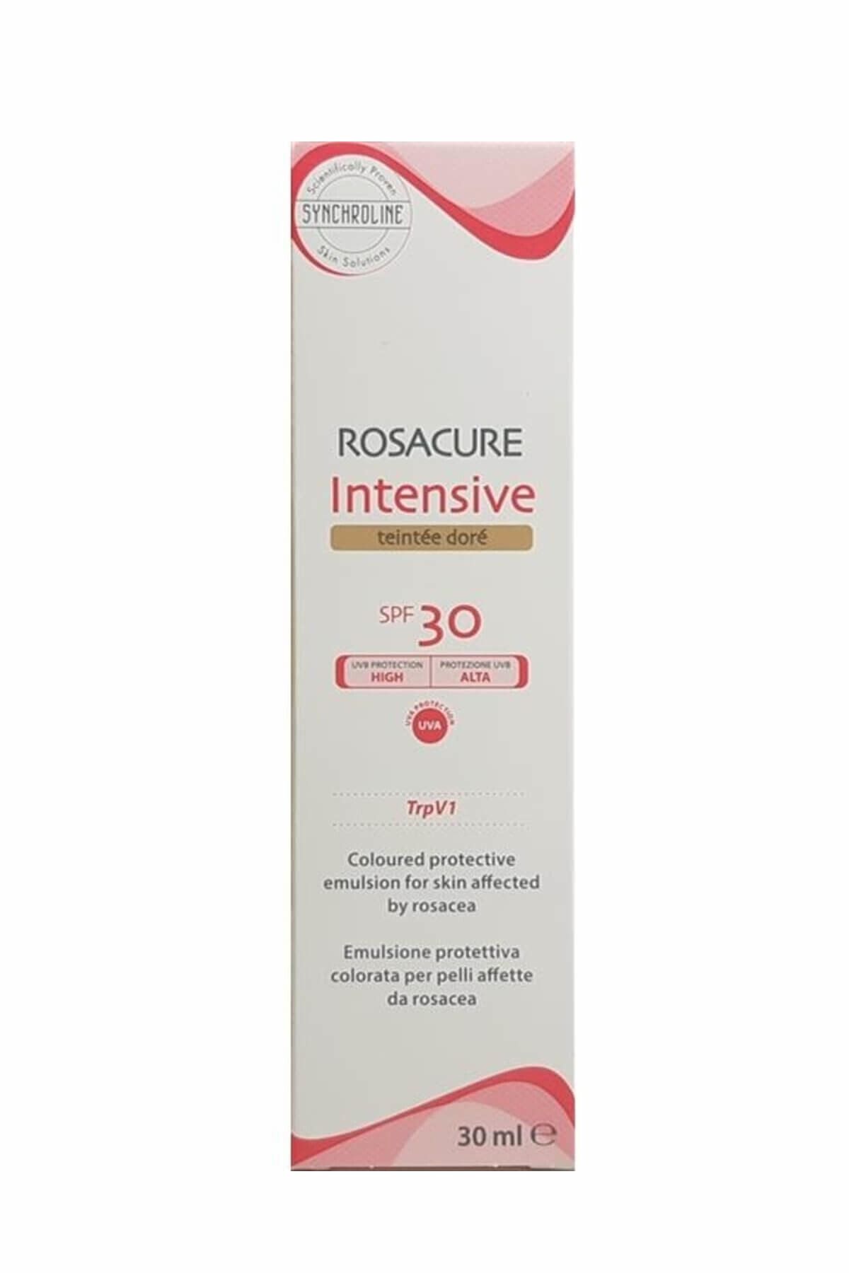 SYNCHROLINE Rosacure Intensive Spf30 Tinted Dore, 30ml