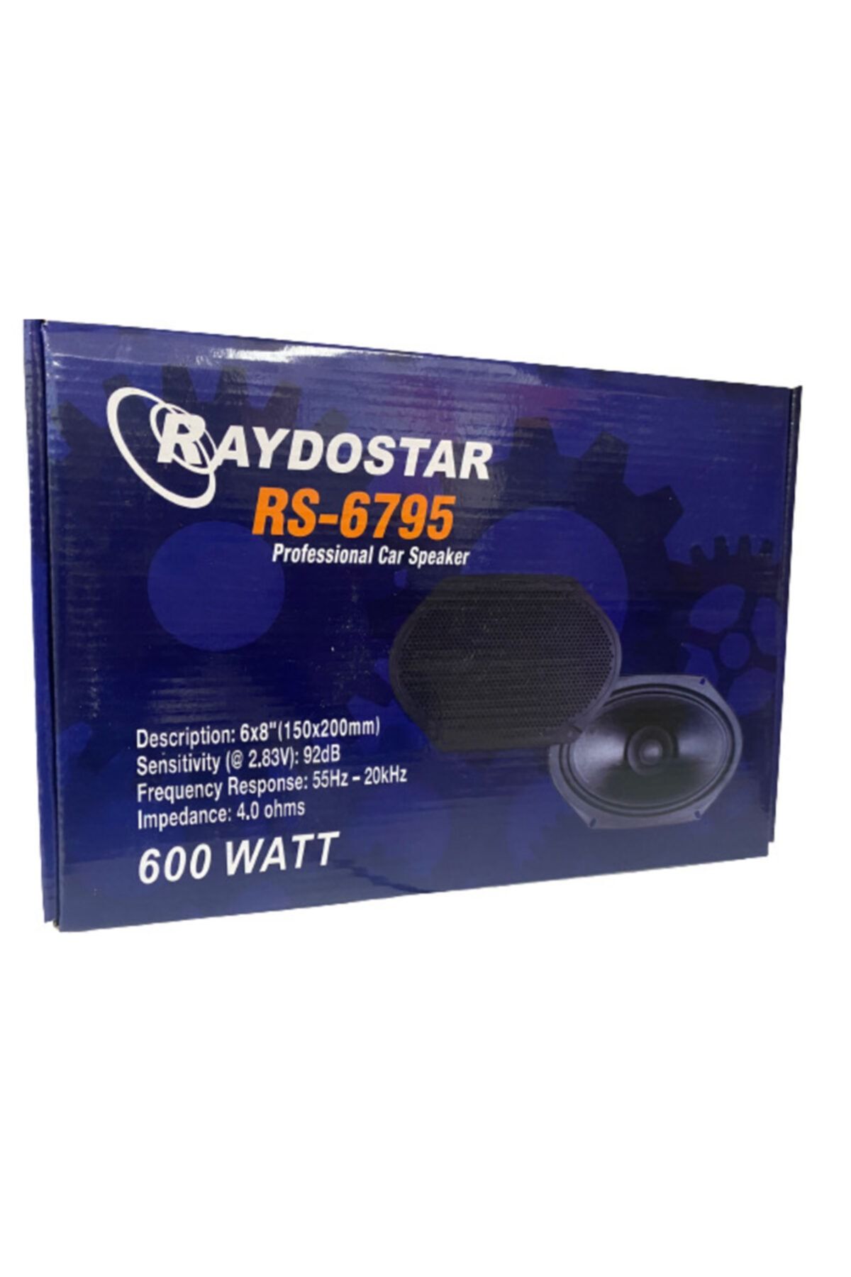 Manessa Raydostar Rs-6795 6x8 2 Adet Transit Ön Kapı Hoparlörü Kapaklı 600 Watt Ms-6795