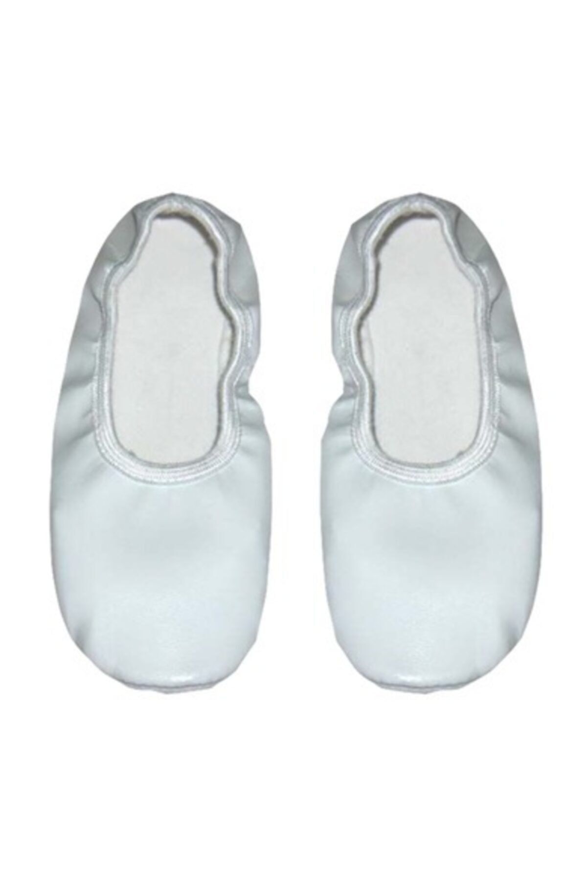 Güler Beyaz Pisi Pisi Bale Dans Gösteri Ayakkabısı