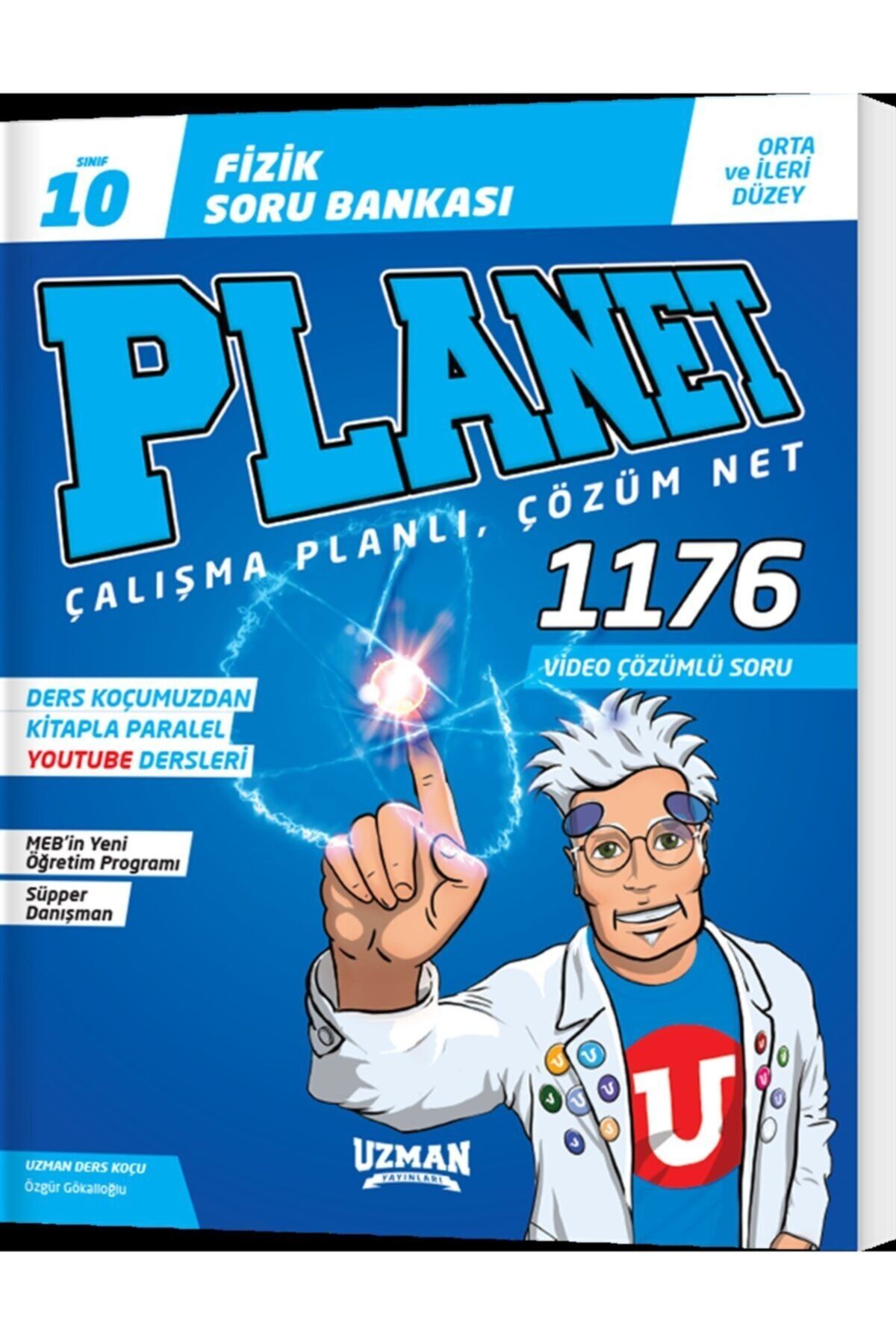 Uzman Yayınları 10. Sınıf Fizik Soru Bankası Planet