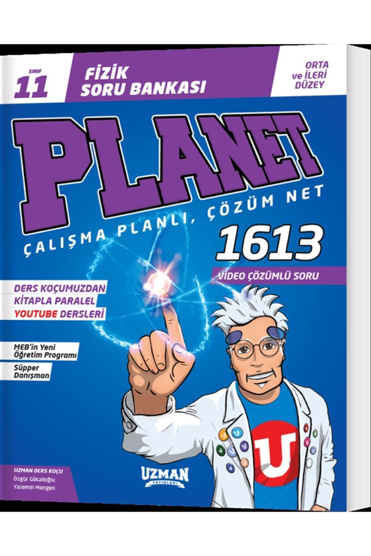 Uzman Yayınları 11. Sınıf Fizik Soru Bankası Planet