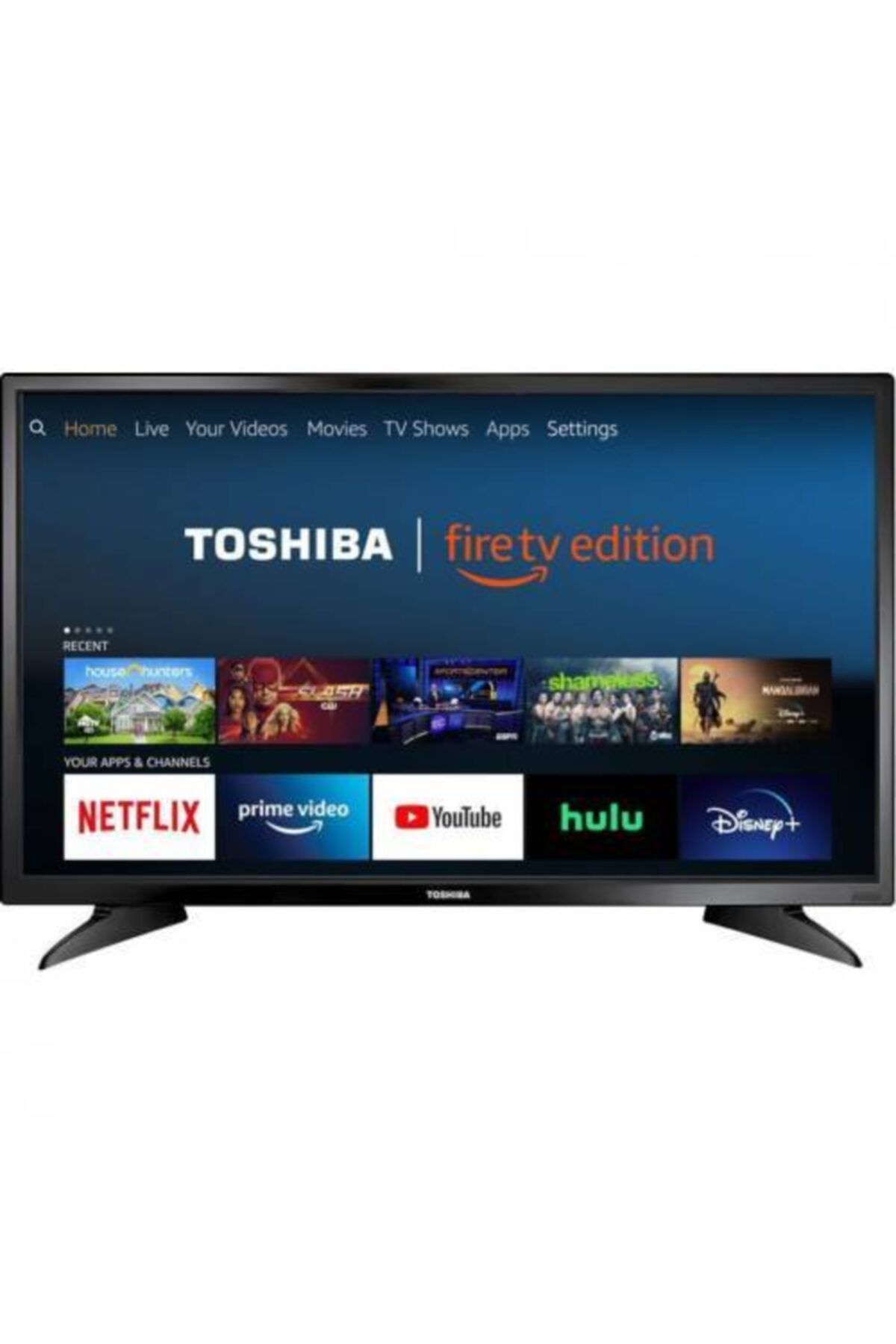 Toshiba 32W2163DT 32" Uydulu HD Smart TV LED 81 Ekran