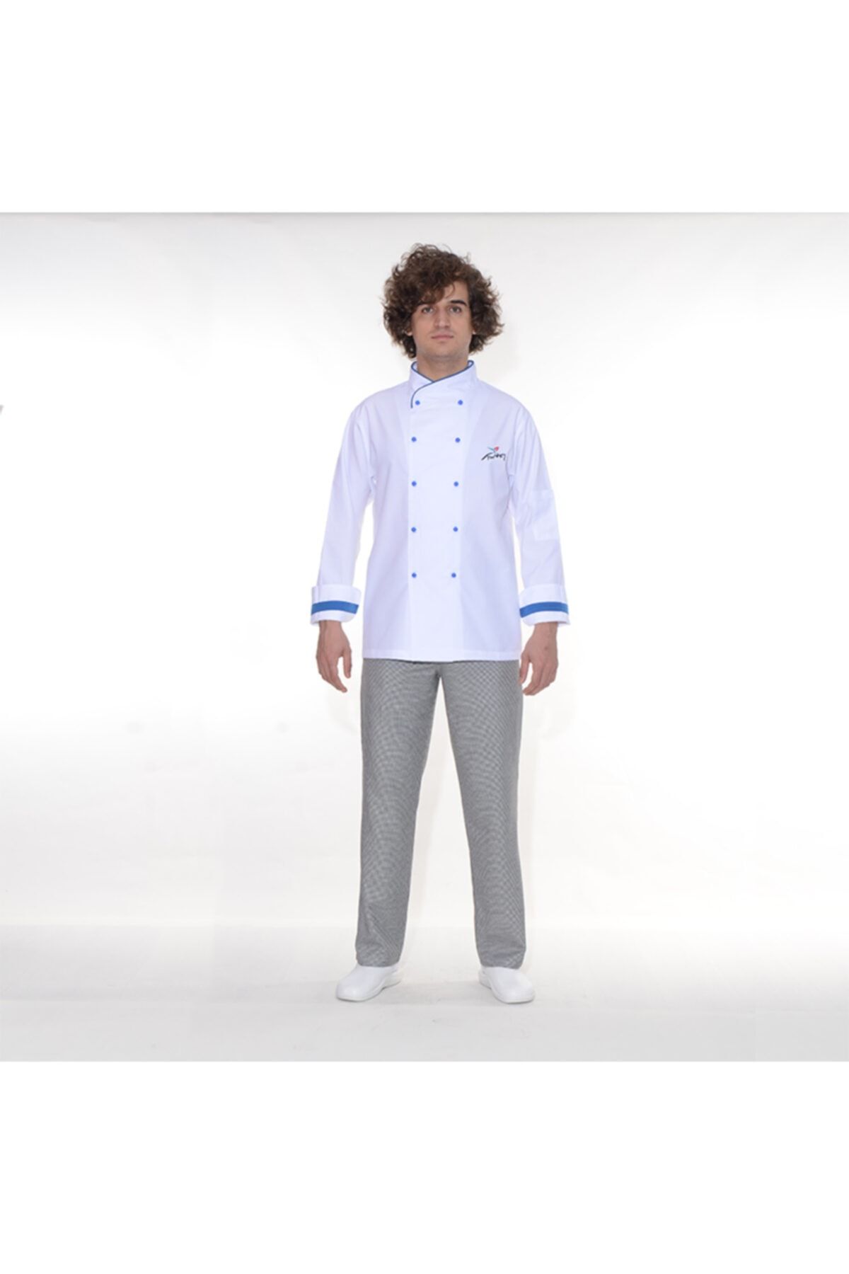 FORMTEKS Aşçı Pijama Kazayağı Desenli
