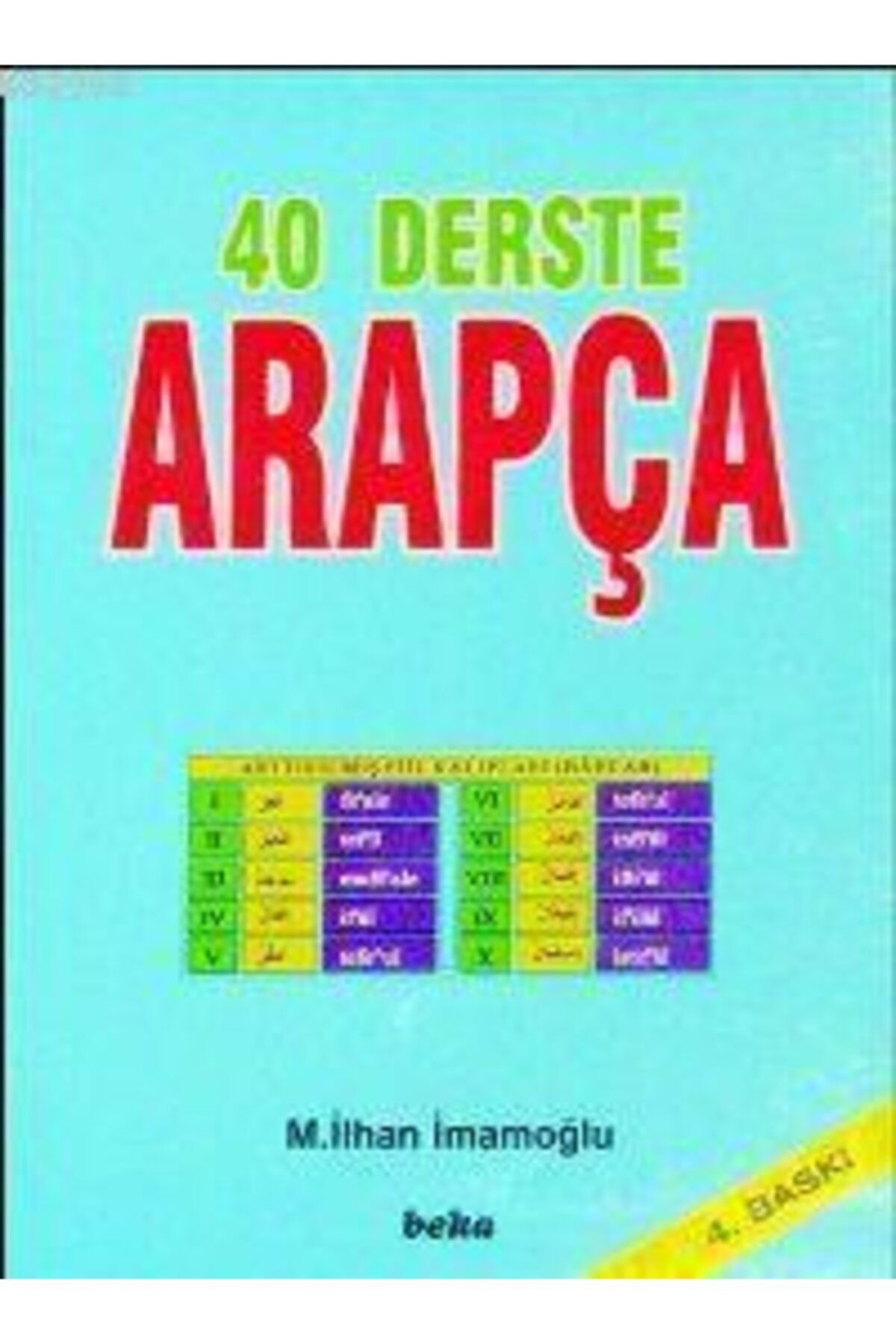 Beka Yayınları 40 Derste Arapça