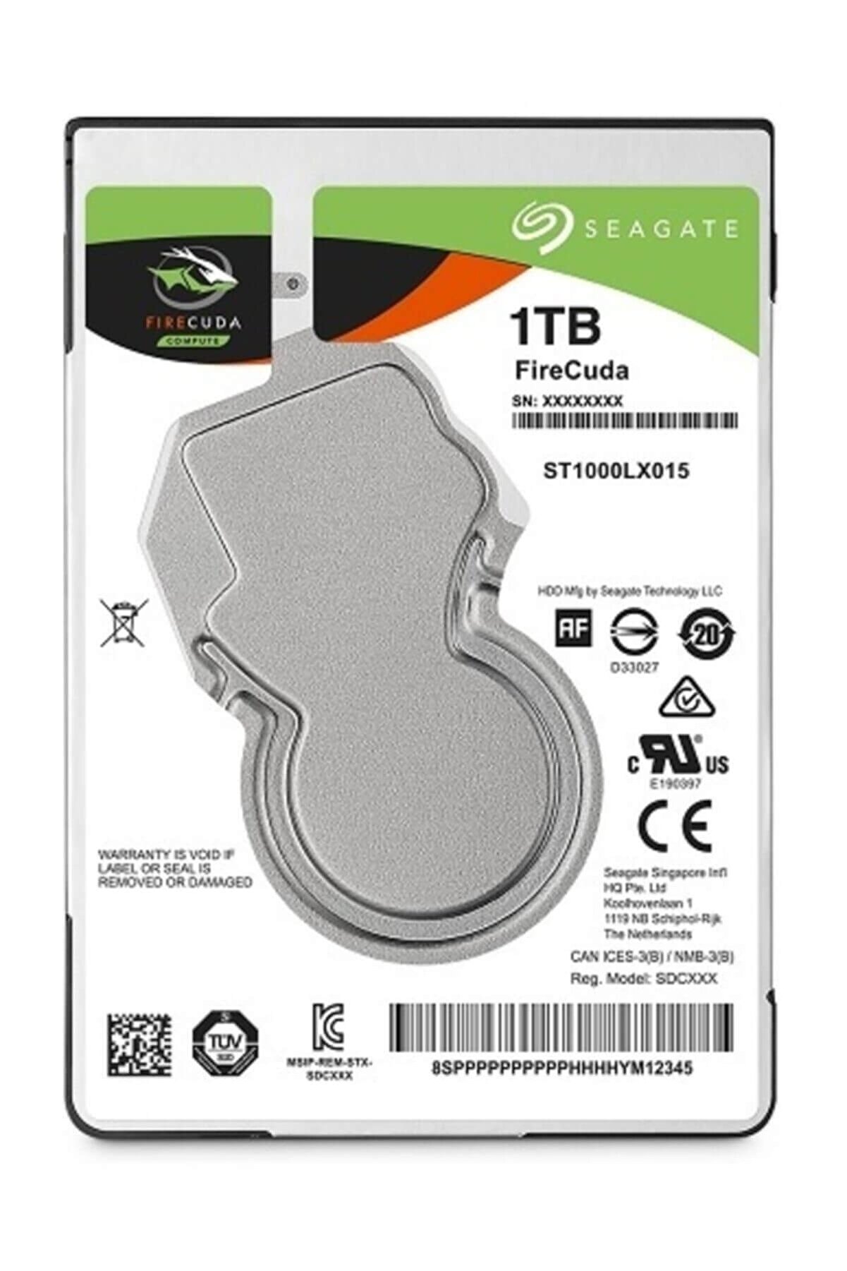 Seagate Firecuda Gaming  1TB  2.5" 5400RPM 128MB Cache Sata 3 Sabit Disk ST1000LX015