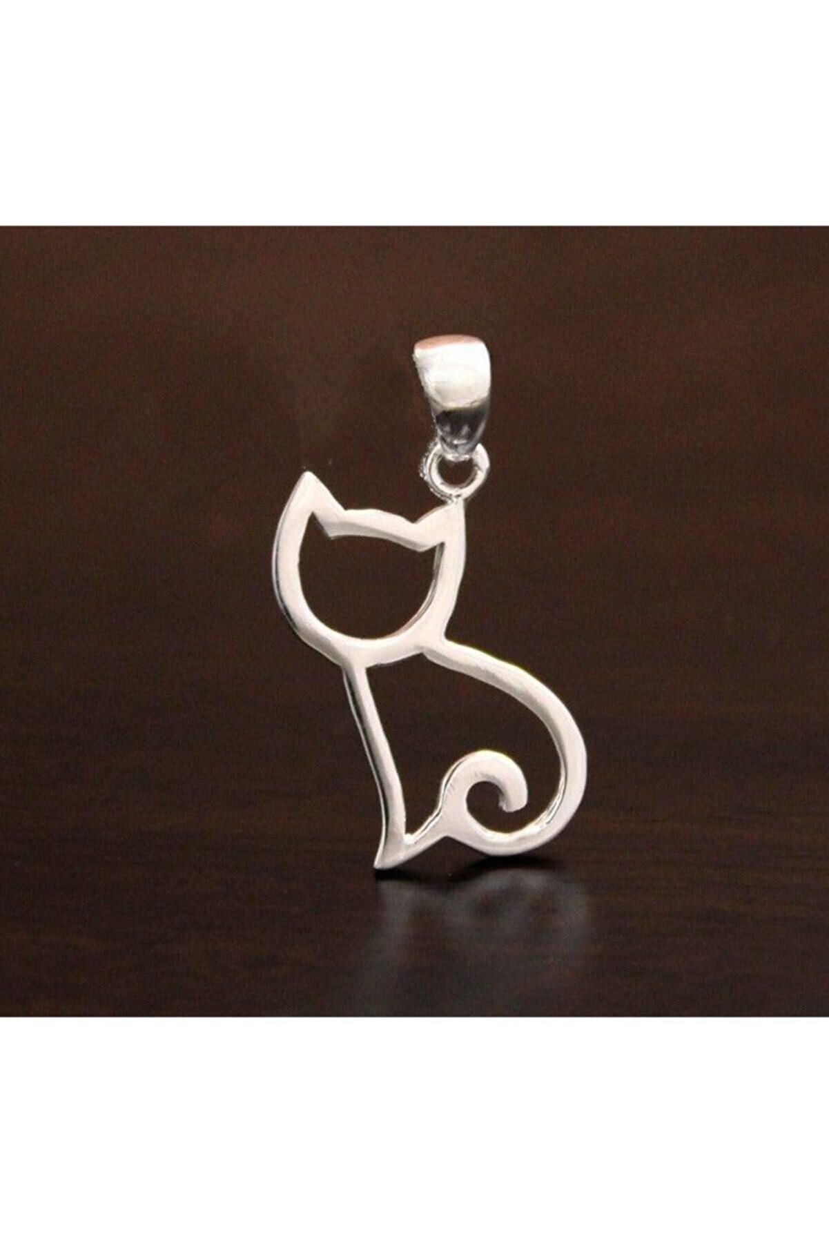 SudoCheap Kedi Kolye 30mm Sevgiliye Hediyelik Küpelik Zincirsiz