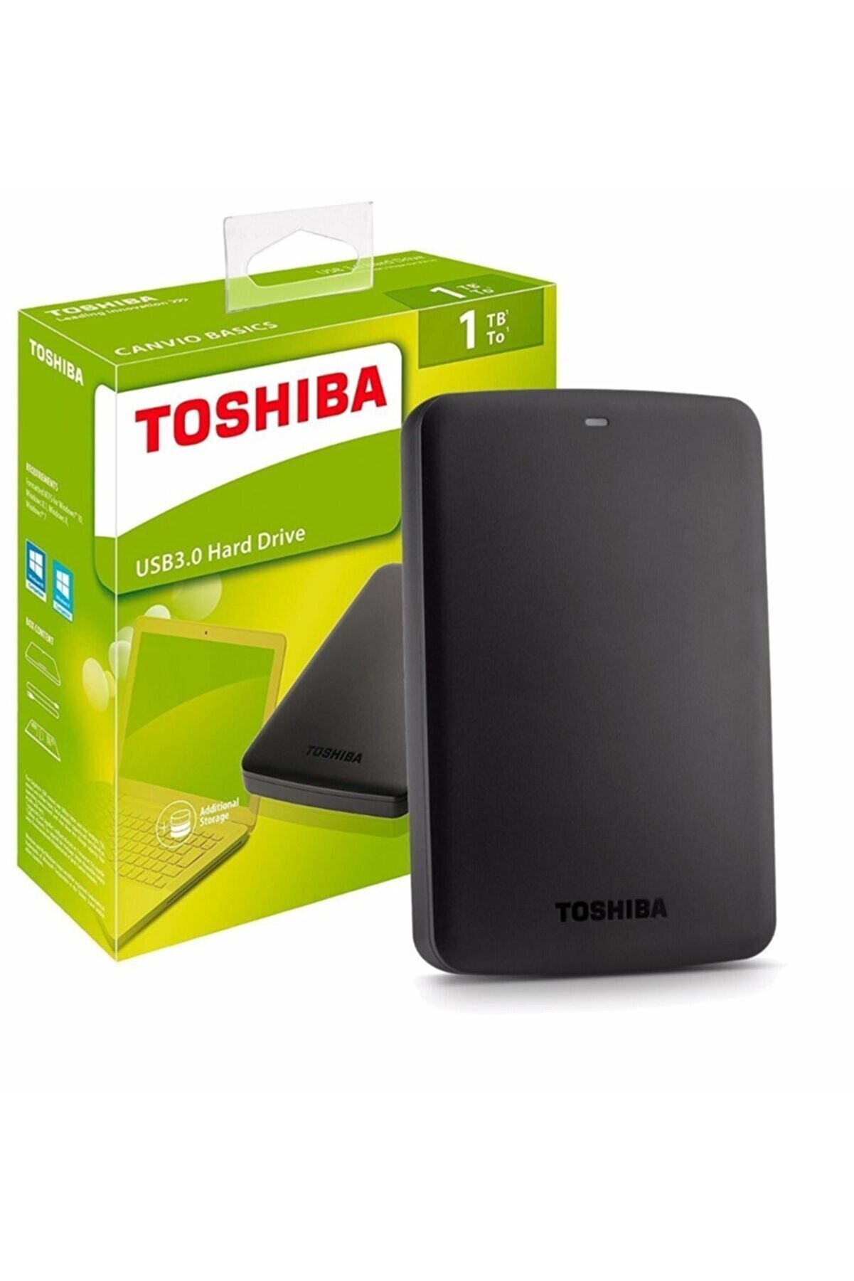 Toshiba Taşınabilir Disk - Taşınabilir Harddisk - 2.5'' - 1tb / Usb 3.0 Ve 2.0