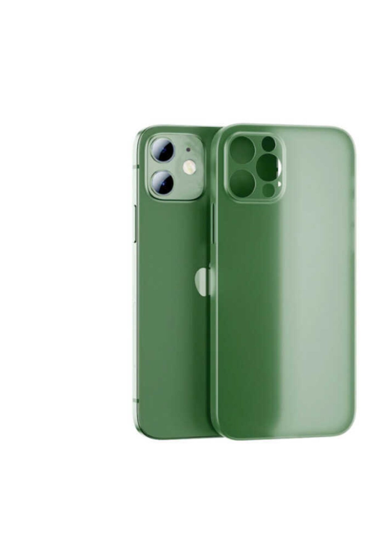 Fibaks Apple Iphone 11 Kılıf Kamera Korumalı Ultra Ince Yumuşak Saydam Renkli Silikon