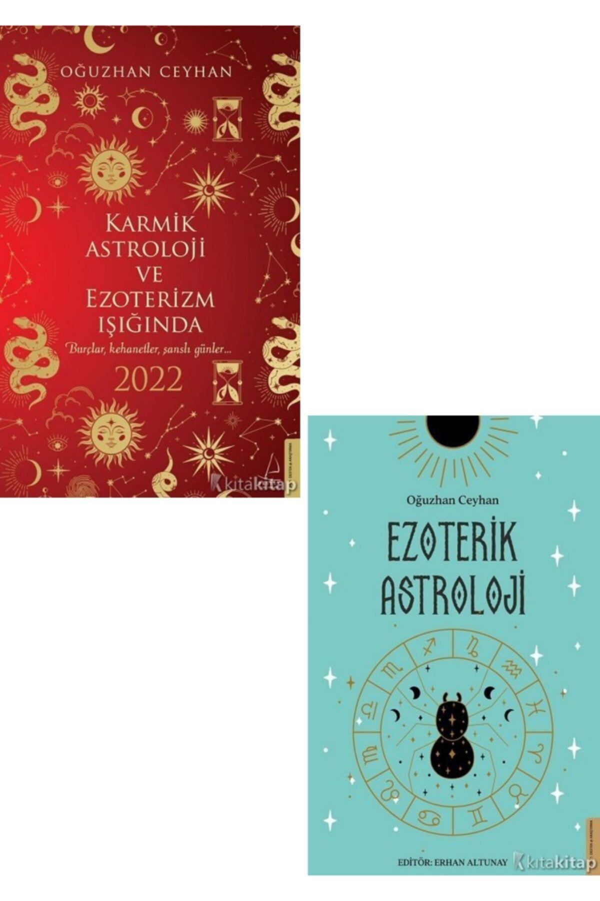 Karakarga Yayınları Karmik Astroloji Ve Ezoterizm Işığında 2022 - Ezoterik Astroloji - Oğuzhan Ceyhan 2 Kitap Set
