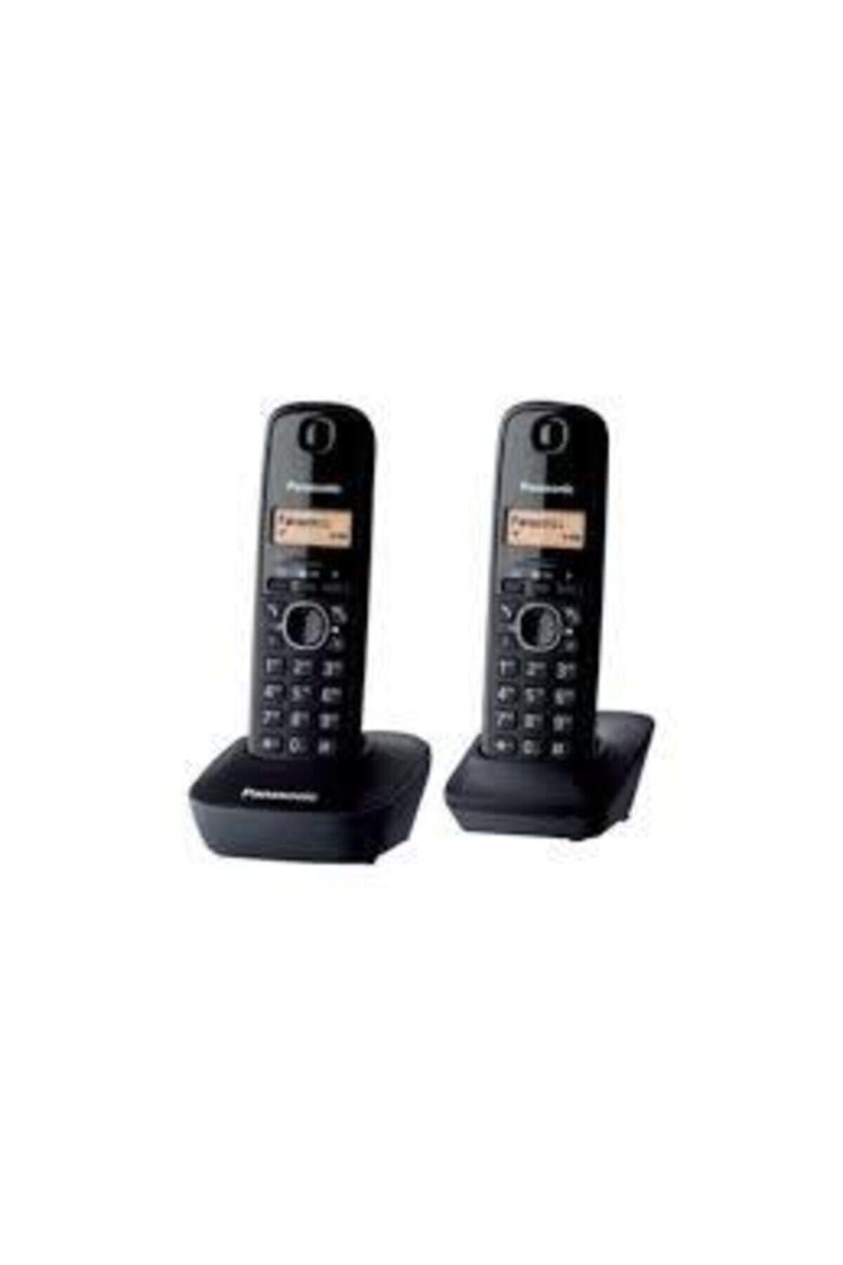 Panasonic Kx-tg1612 Siyah 2li Duo Telsiz Dect Telefon