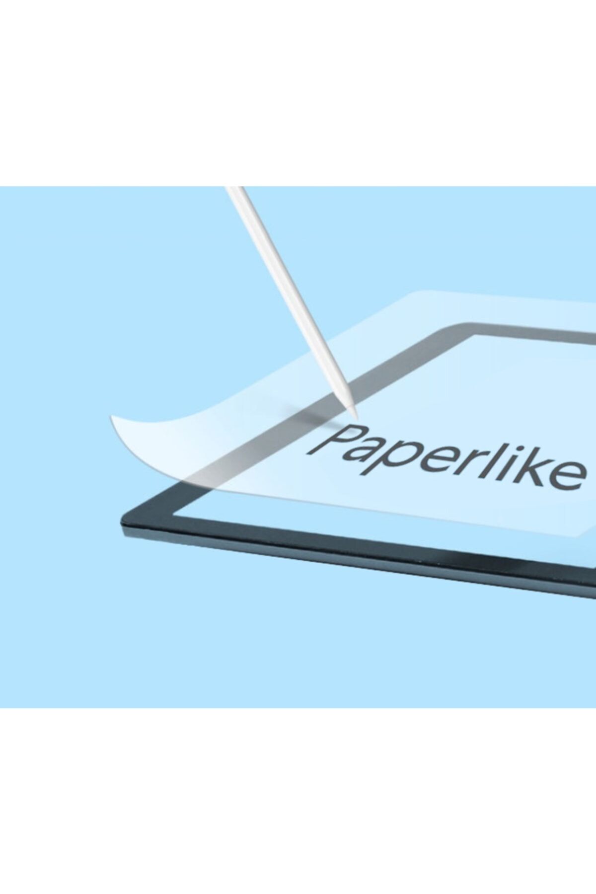 ZMOBILE Ipad Pro 11" 4. Nesil 3. Nesil Uyumlu Paperlike Kırılmaz Ekran Koruyucu Kağıt Hissi Paper Like