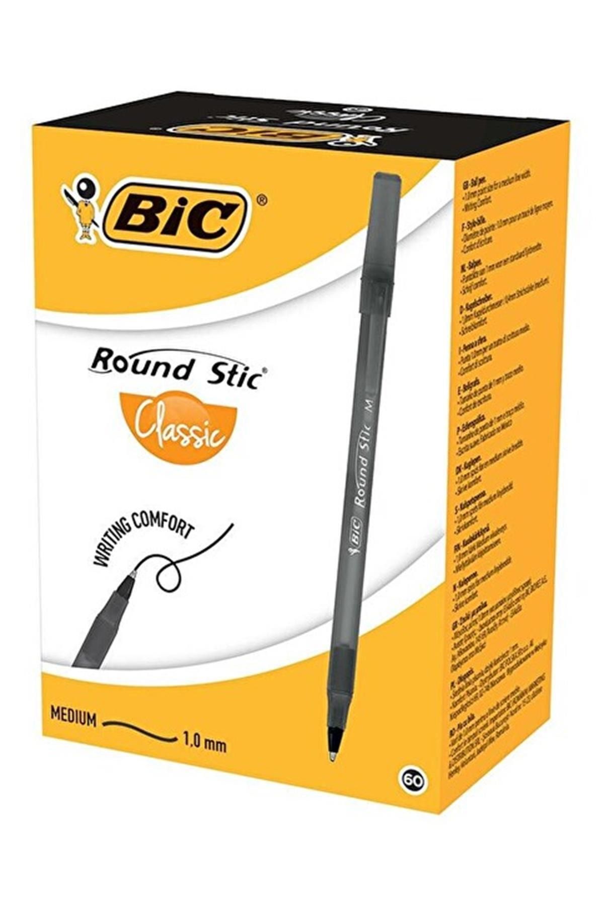 Bic Marka: Bıc Round Stıc Tükenmez Kalem Siyah 60'lı Paket Kategori: Tükenmez Kalemler