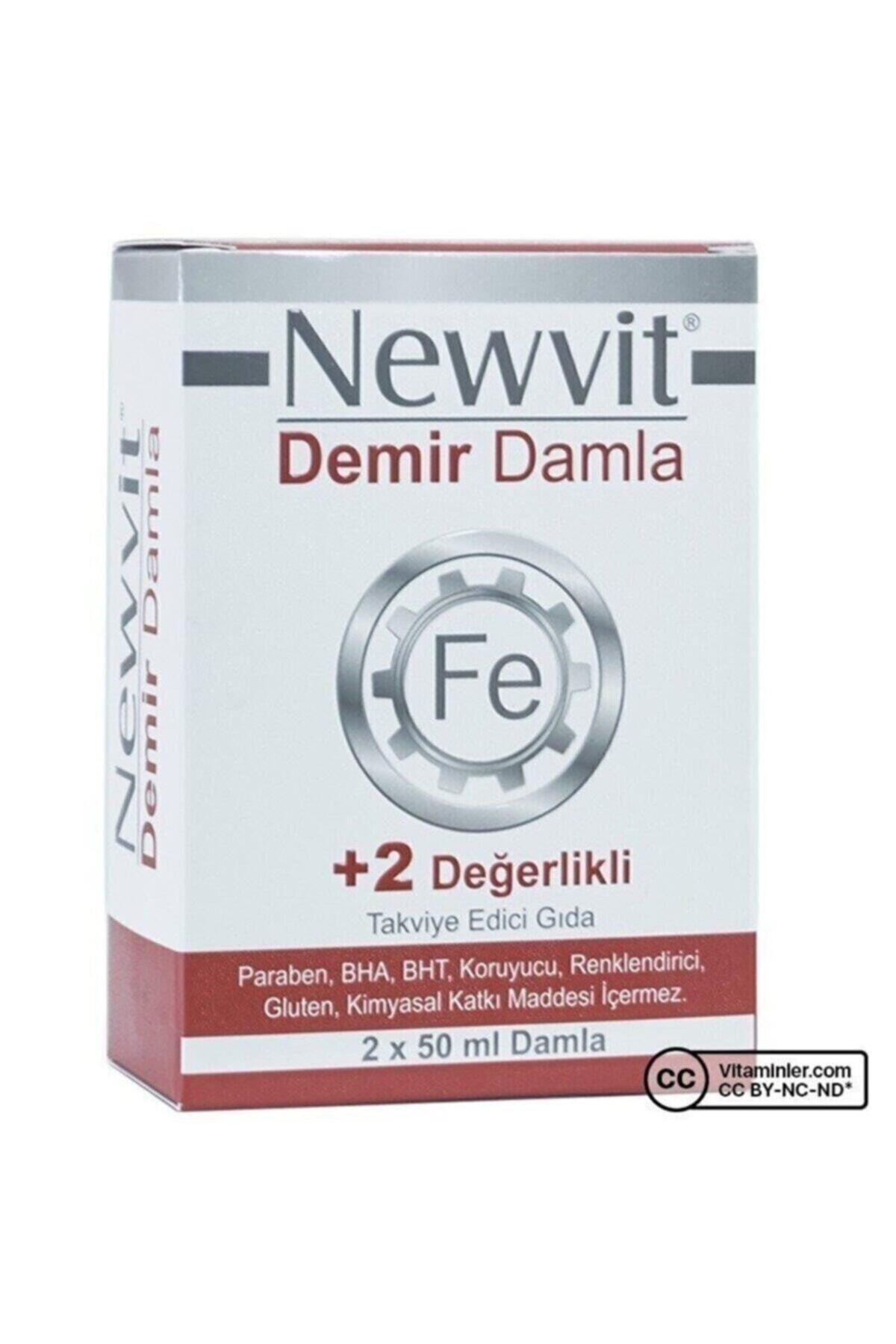 Newvit Newvit Demir Damla 2 X 50 Ml