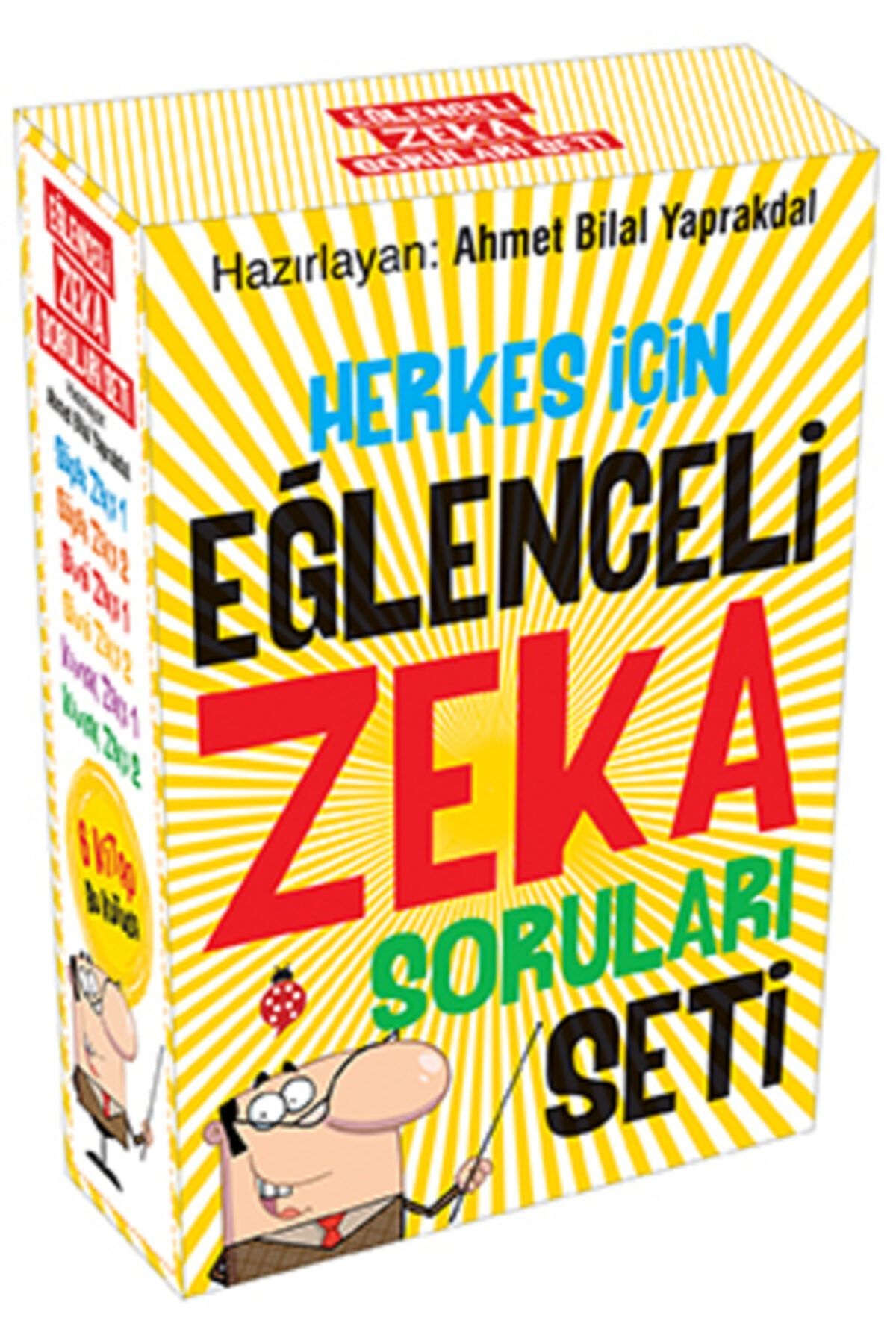 Uğurböceği Yayınları Herkes Için Eğlenceli Zeka Soruları Seti (6 KİTAP TAKIM) Ahmet Bilal Yaprakdal