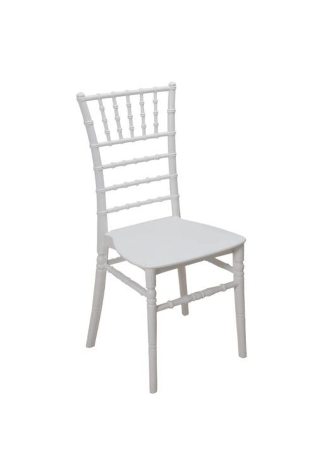 Mandella Beyaz Sandalye