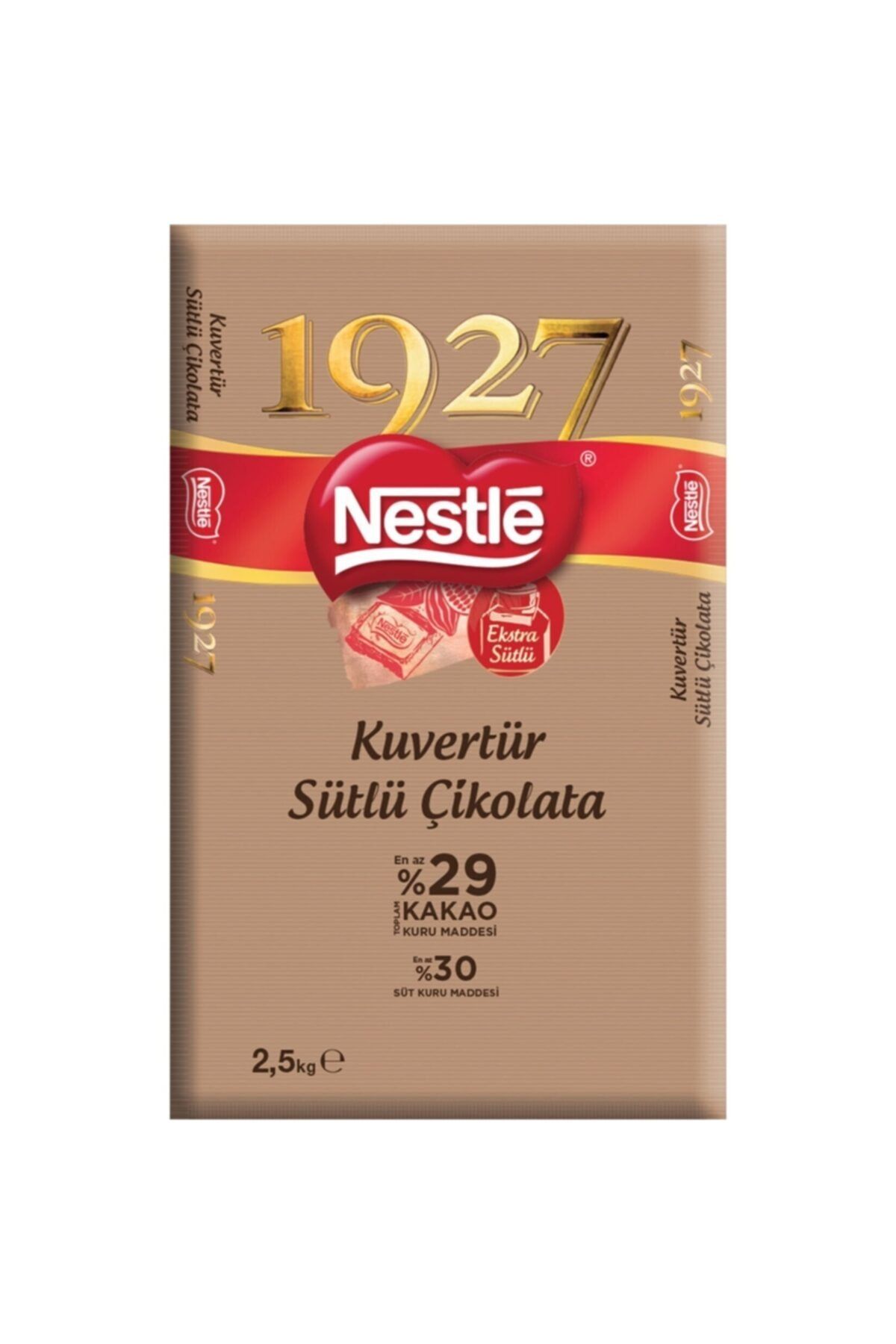 Nestle 1927 Kuvertür Sütlü Çikolata 2.5kg