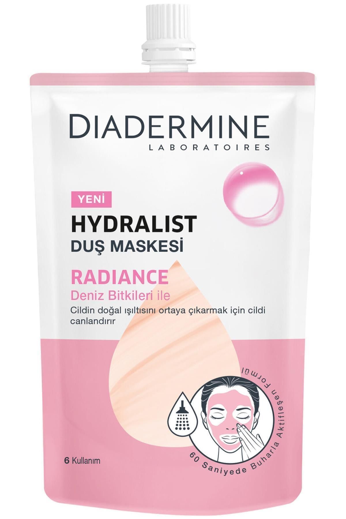 Diadermine Marka: Hydralist Duşta Maske Radiance 50 Ml Kategori: Yüz Maskesi