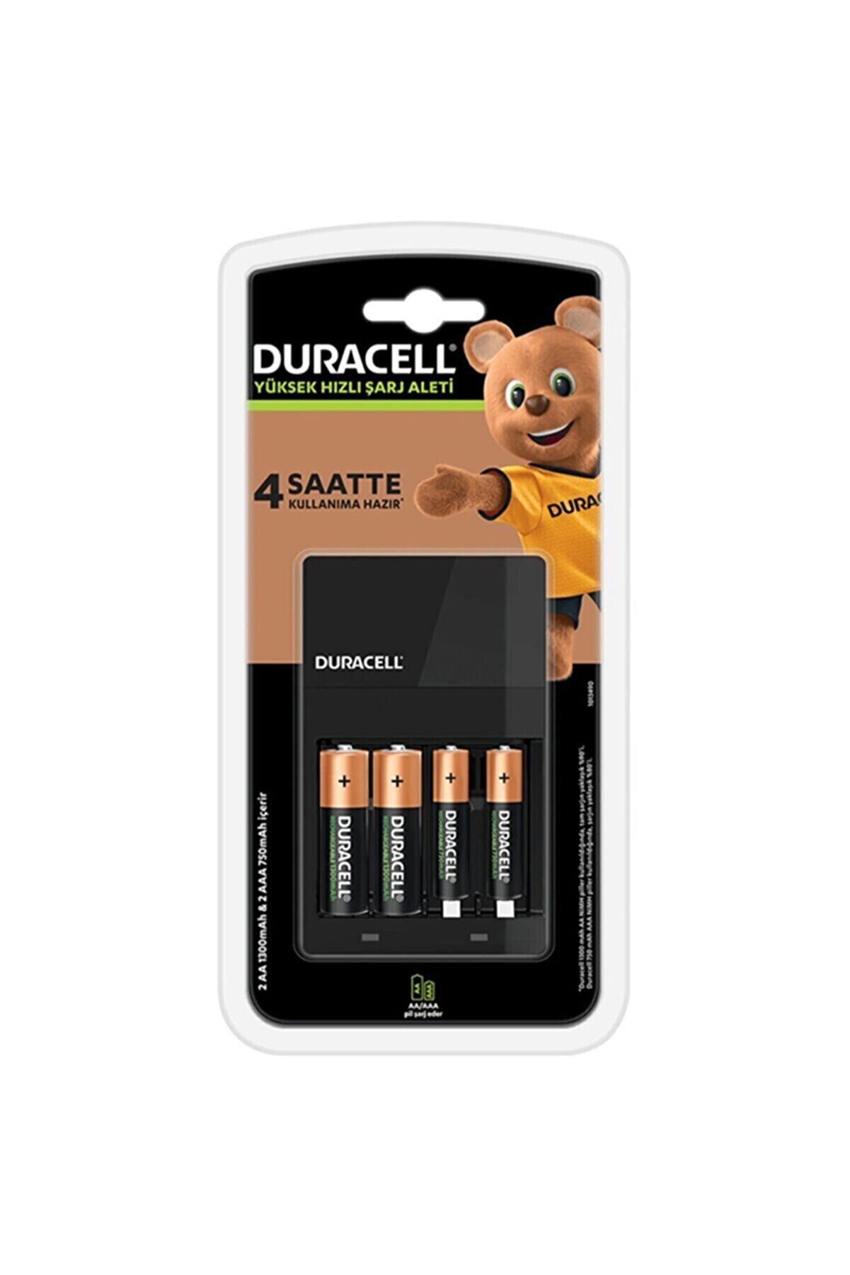 Duracell Cef-14 Pil + 2 Aa + 2 Aaa Pil
