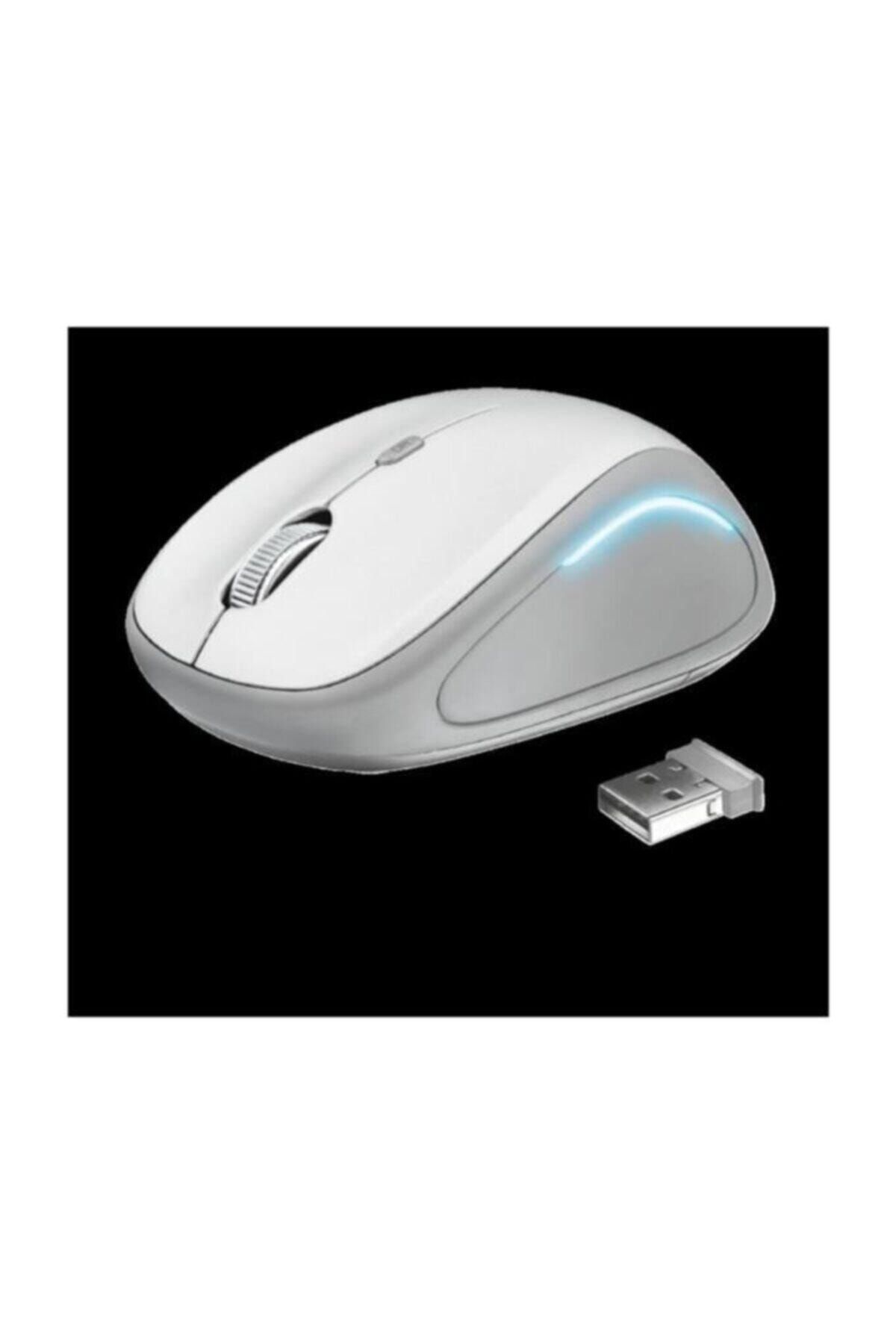 Trust Yvı-fx Işıklı Kablosuz Mouse (22335) Beyaz