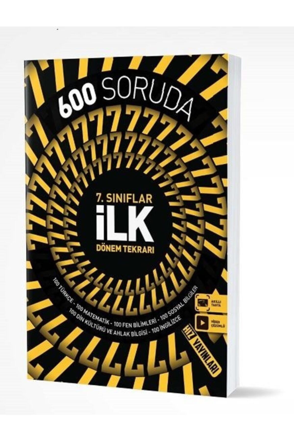 Hız Yayınları 7.sınıf Tüm Dersler Tümdersler Ilk Dönem Tekrar 600 Soruda