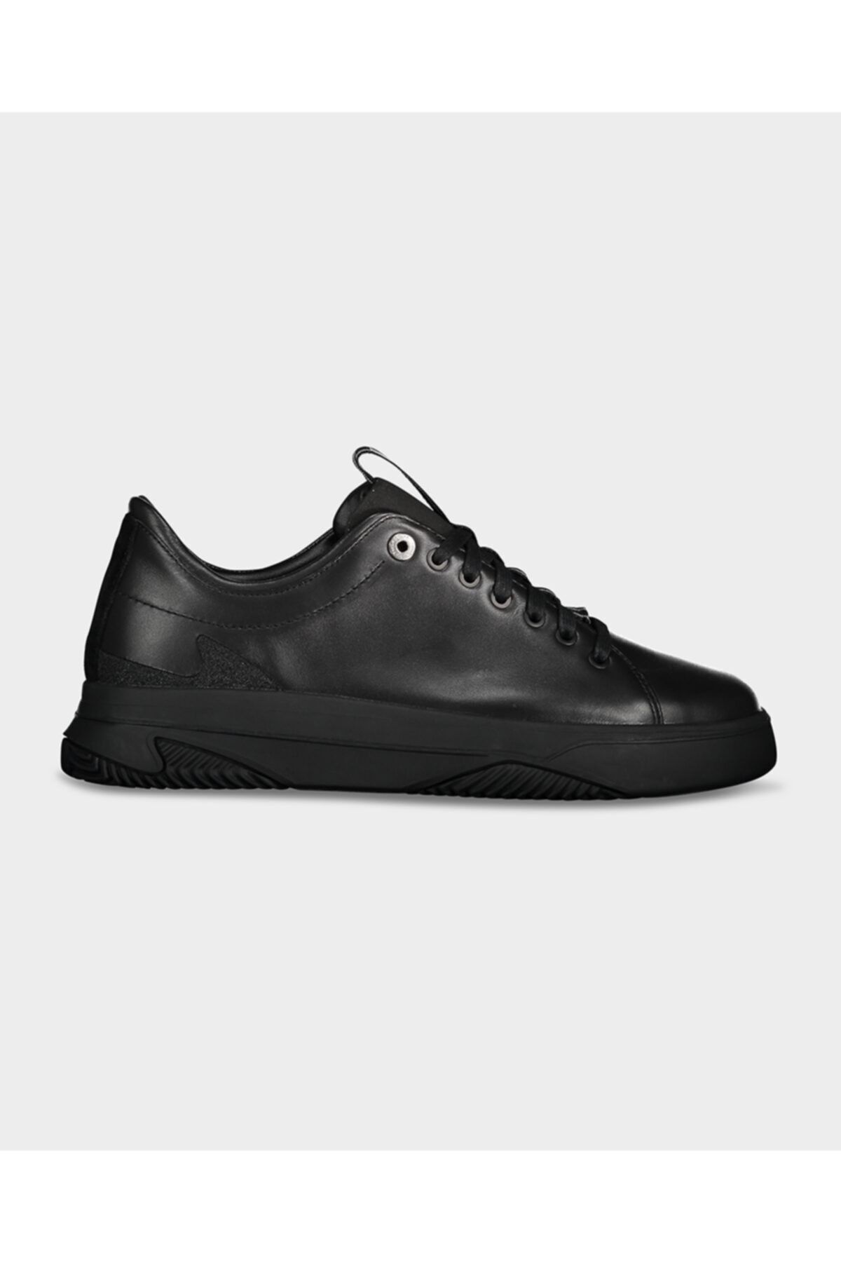 Paul&Shark Siyah - Men's Leather Sneakers