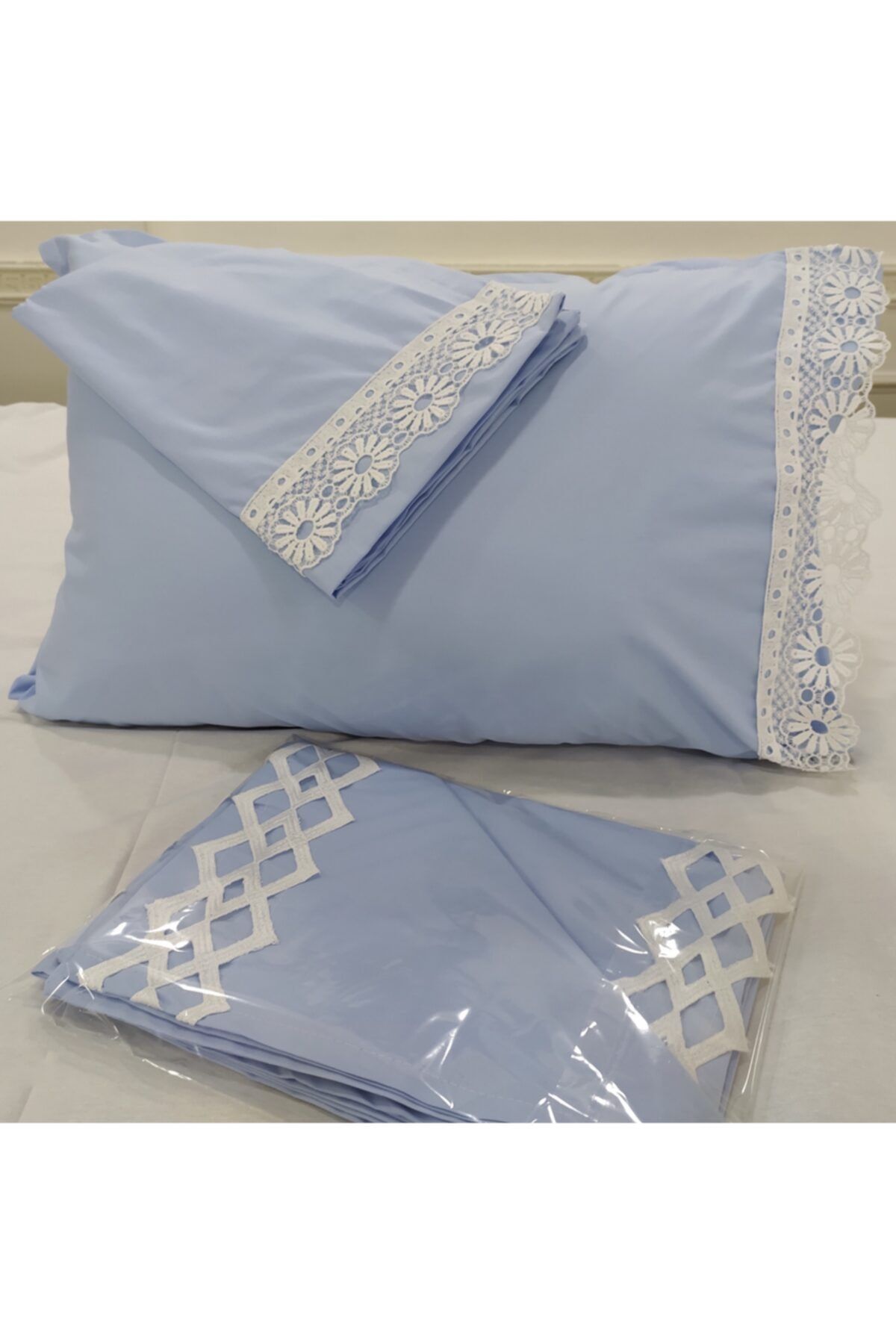 babyen1 Lohusa Yastık Kılıfı+çift Kişilik Çarşaf