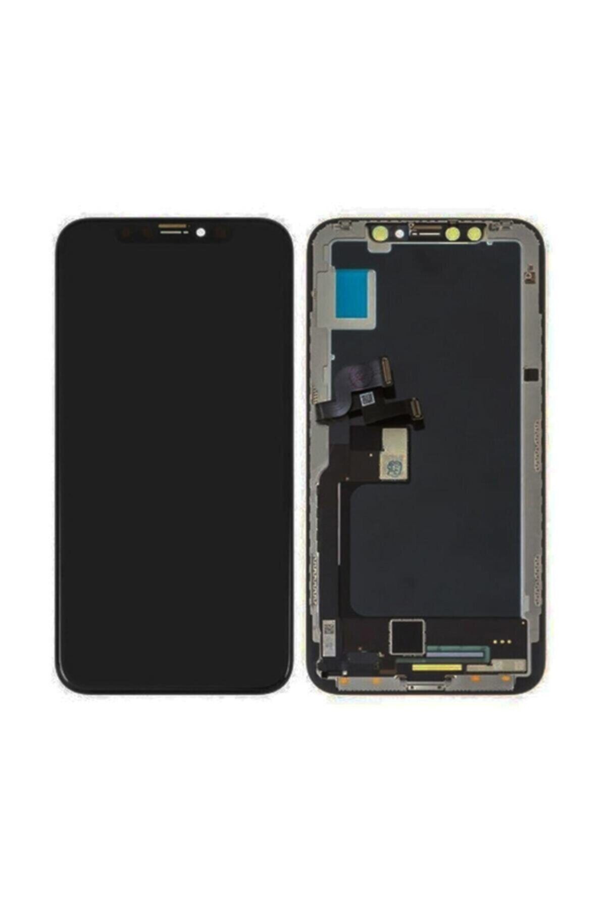 Genel Markalar Iphone X Uyumlu Siyah Oled Lcd Ekran Ve Dokunmatik 100112