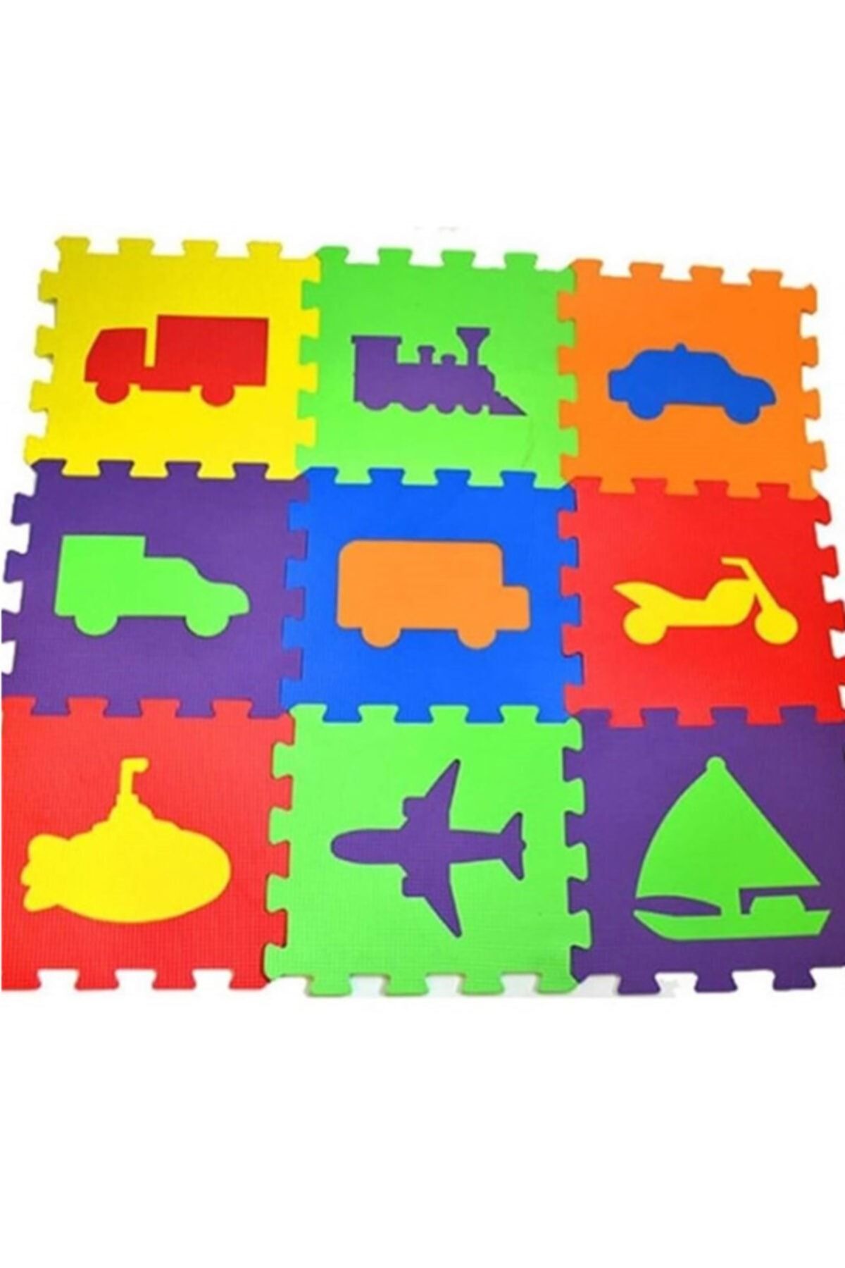 Genel Markalar Eva Puzzle Taşıtlar Oyun Halısı 305 Matrax Oyuncak