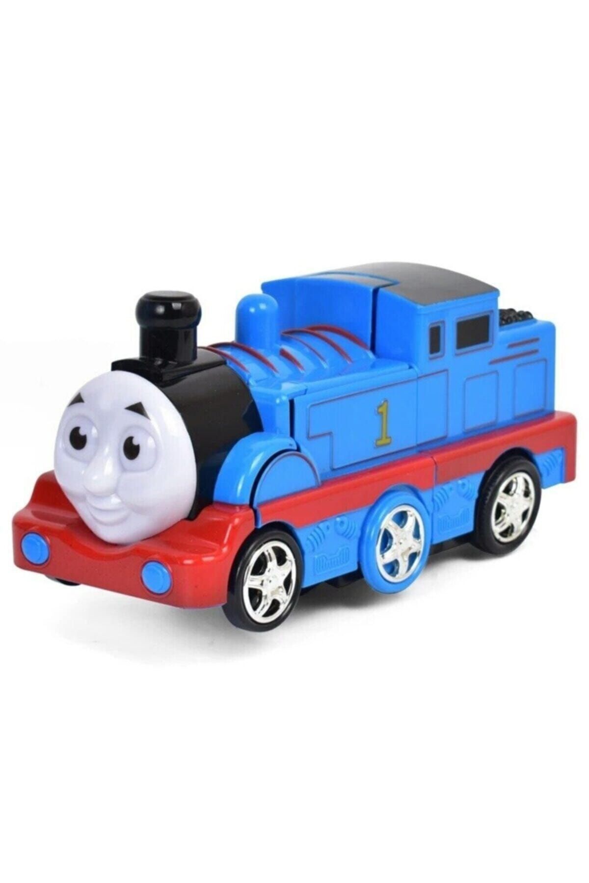 can oyuncak Işıklı Robota Dönüşebilen Tren Transformers Model Thomas