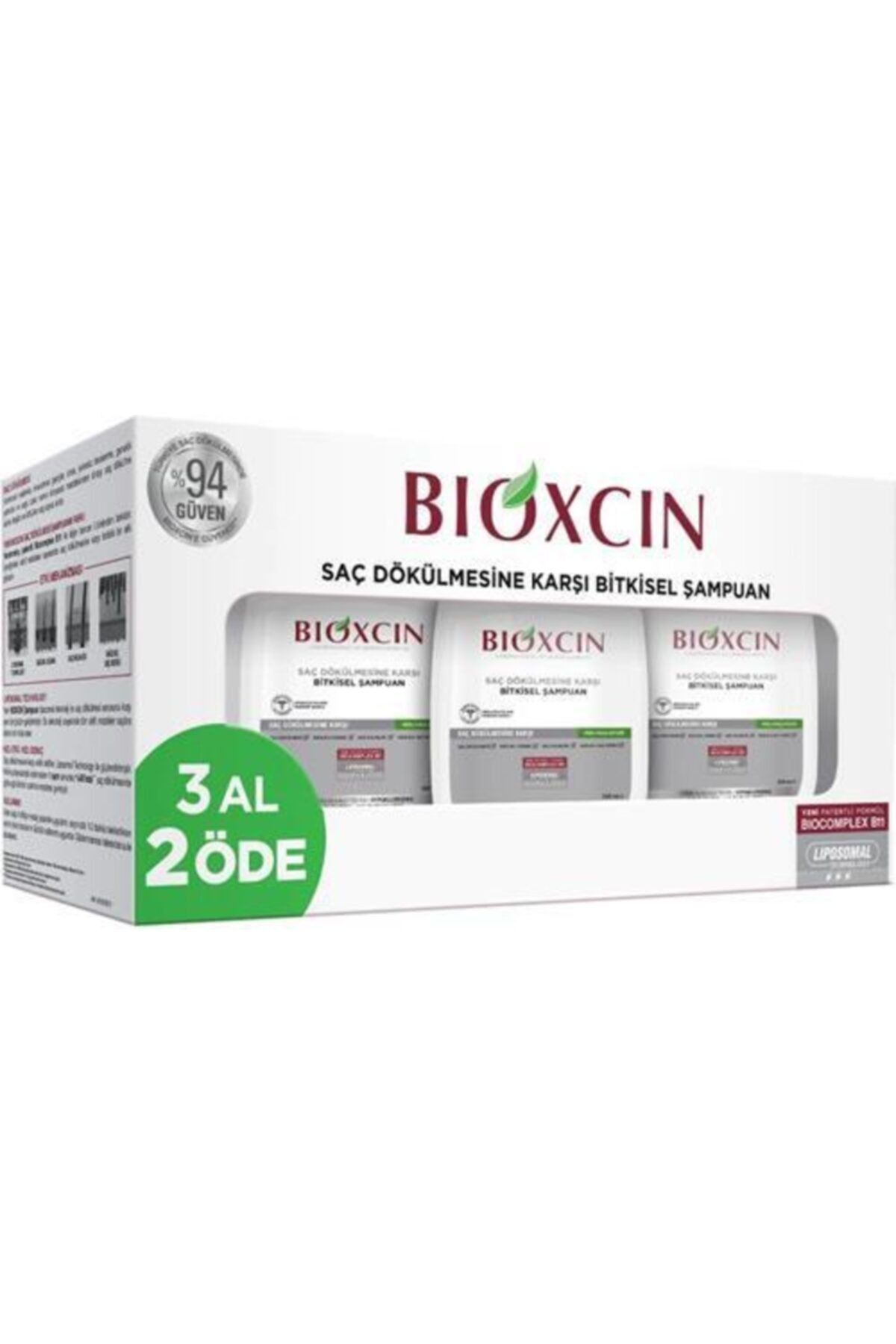Bioxcin Bıoxcın Genesis( Klasik) 3al 2ode Yaglı Saçlar Için