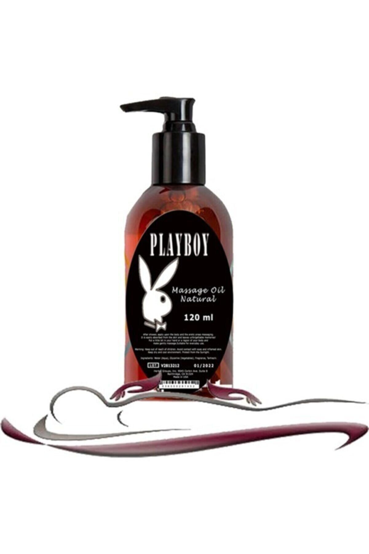 Playboy Massage Oil Warming And Natural 120 Ml Isıtıcılı Ve Kokusuz Vücut Masaj Yağı