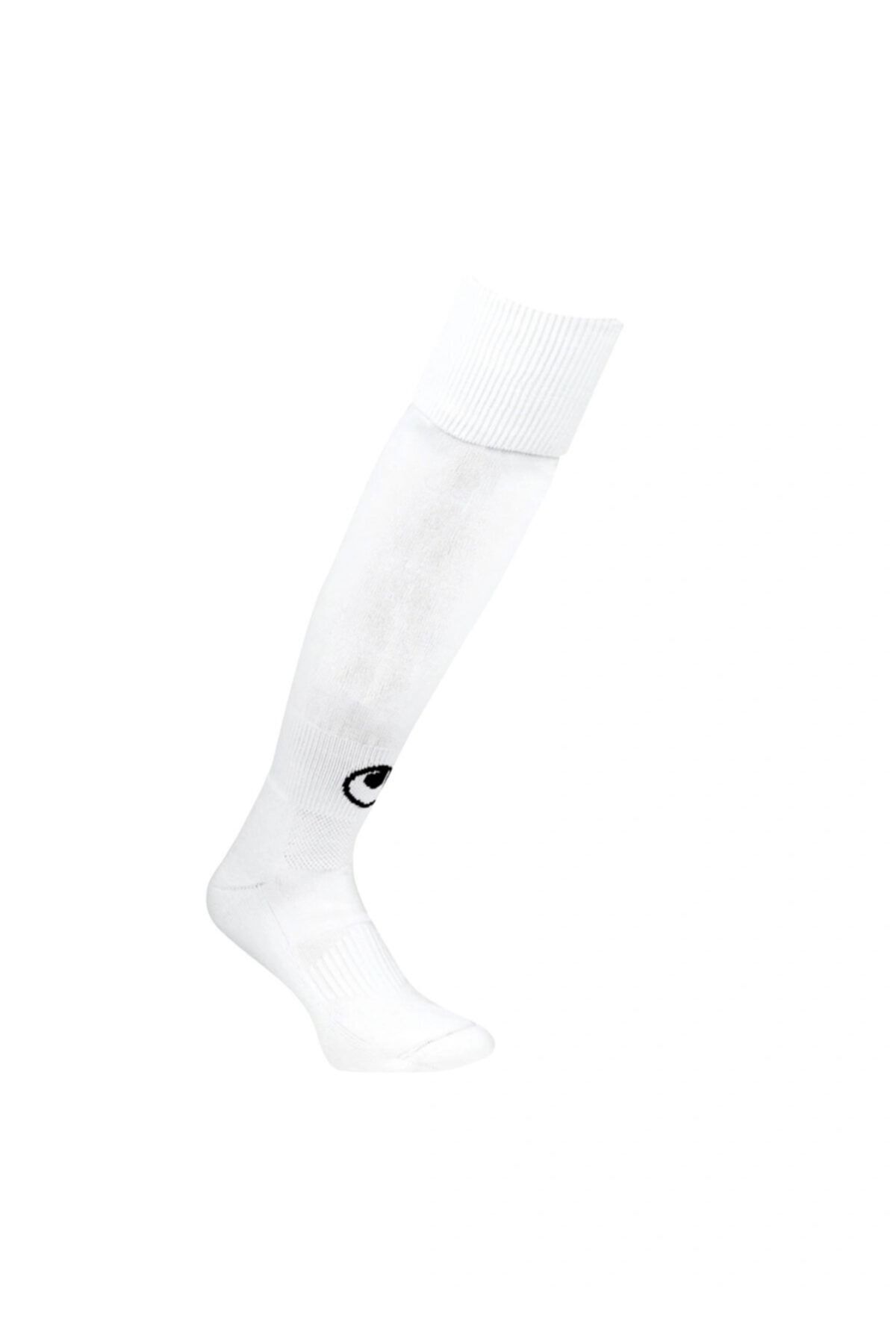 uhlsport 1003301 Futbol Çorabı Tozluk (40-45) Beyaz Siyah Çorap