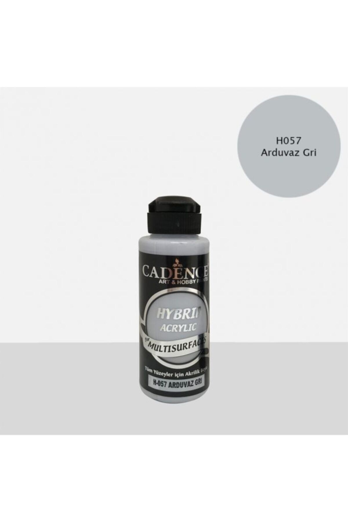 Cadence Boya Cadence Hybrıd Akr. Multısurfaces H-057 Arduvaz Gri 120ml