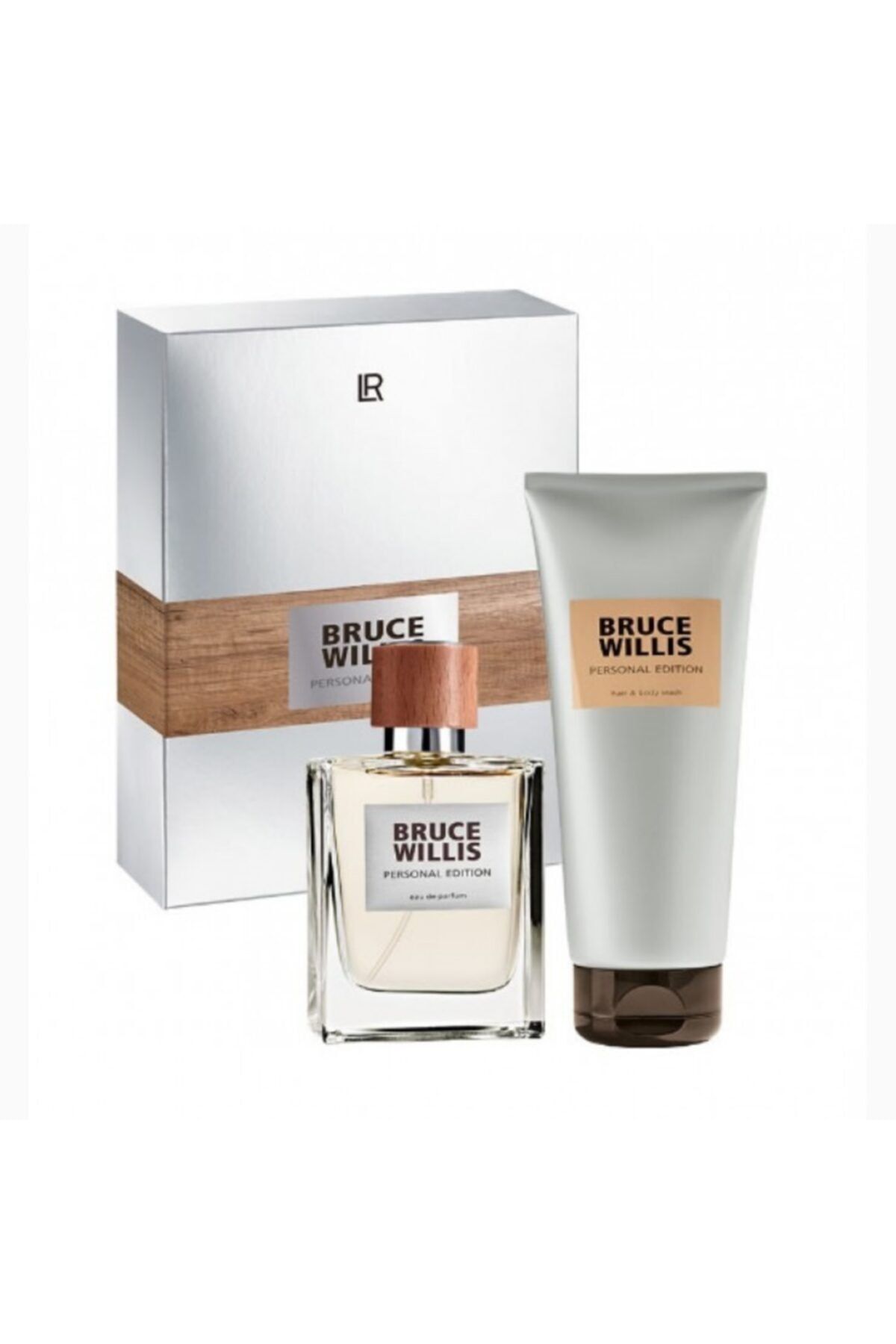 LR Bruce Willis Personal Edition Edp 50 ml Erkek Parfüm Saç Vücut Şampuanı Set