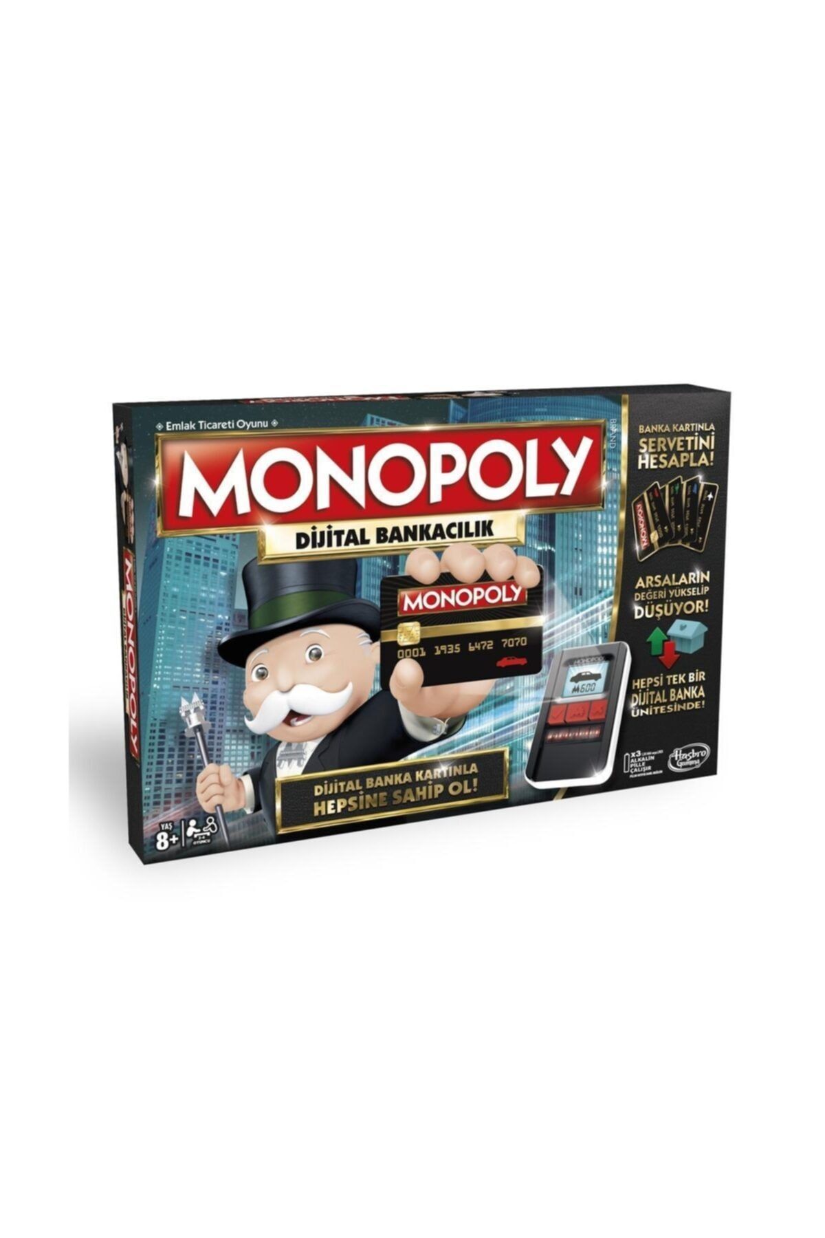 Hasbro Monopoly Dijital Bankacılık - Kredi Kartlı Monopoly Türkçe